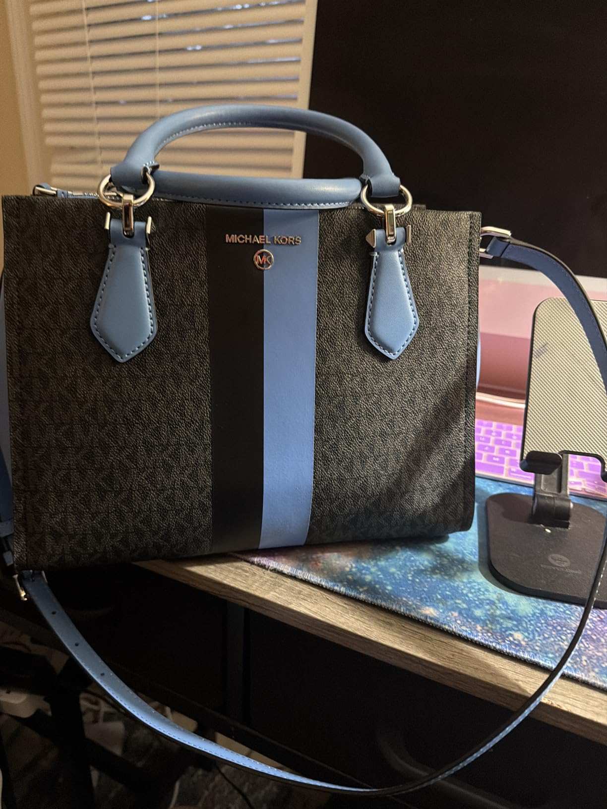 Michael Kors Women's Marilyn Medium Satchel customer photo 1