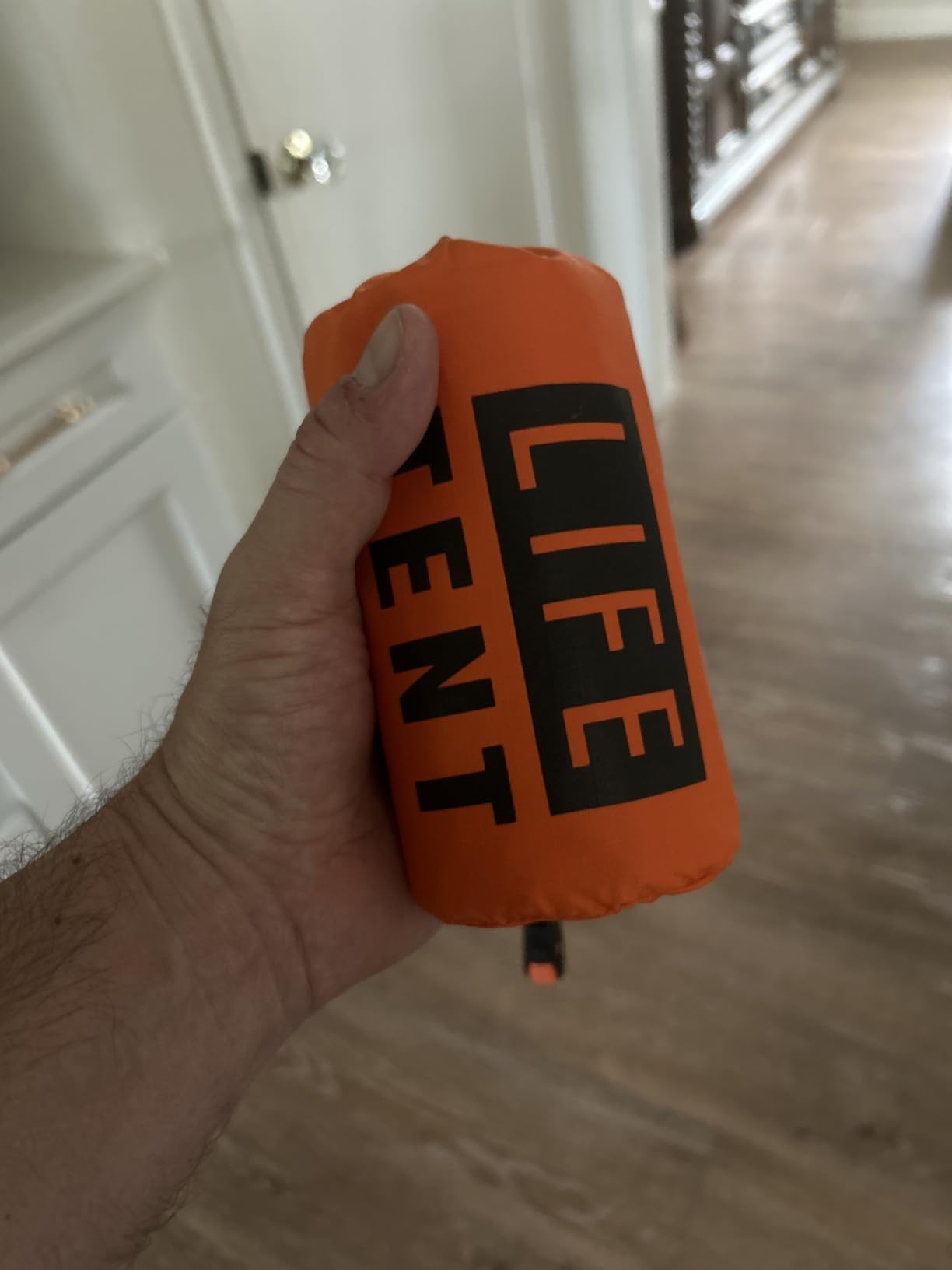 Go Time Gear Survival Life Tent - 2 Person Mylar Emergency Shelter Tube Tent + Paracord - All-Weather Protection for Camping, Hiking, & Survival Kits - Includes Emergency Whistle customer photo 1