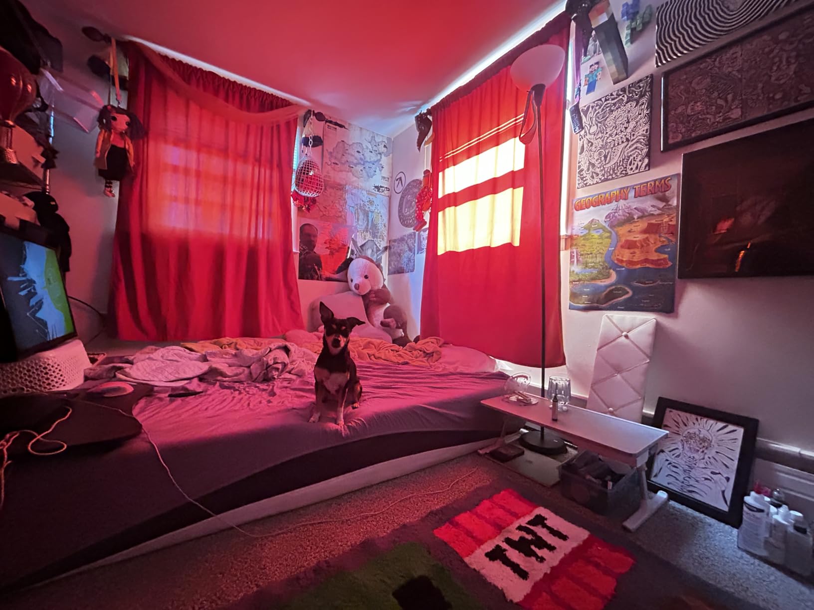 Joydeco Black Velvet Curtains 90 inch Length 2 Panels, Luxury Blackout Rod Pocket Thermal Insulated Window Curtains, Super Soft Room Darkening Drapes for Living Dining Room Bedroom, W52 x L90 inches customer photo 1