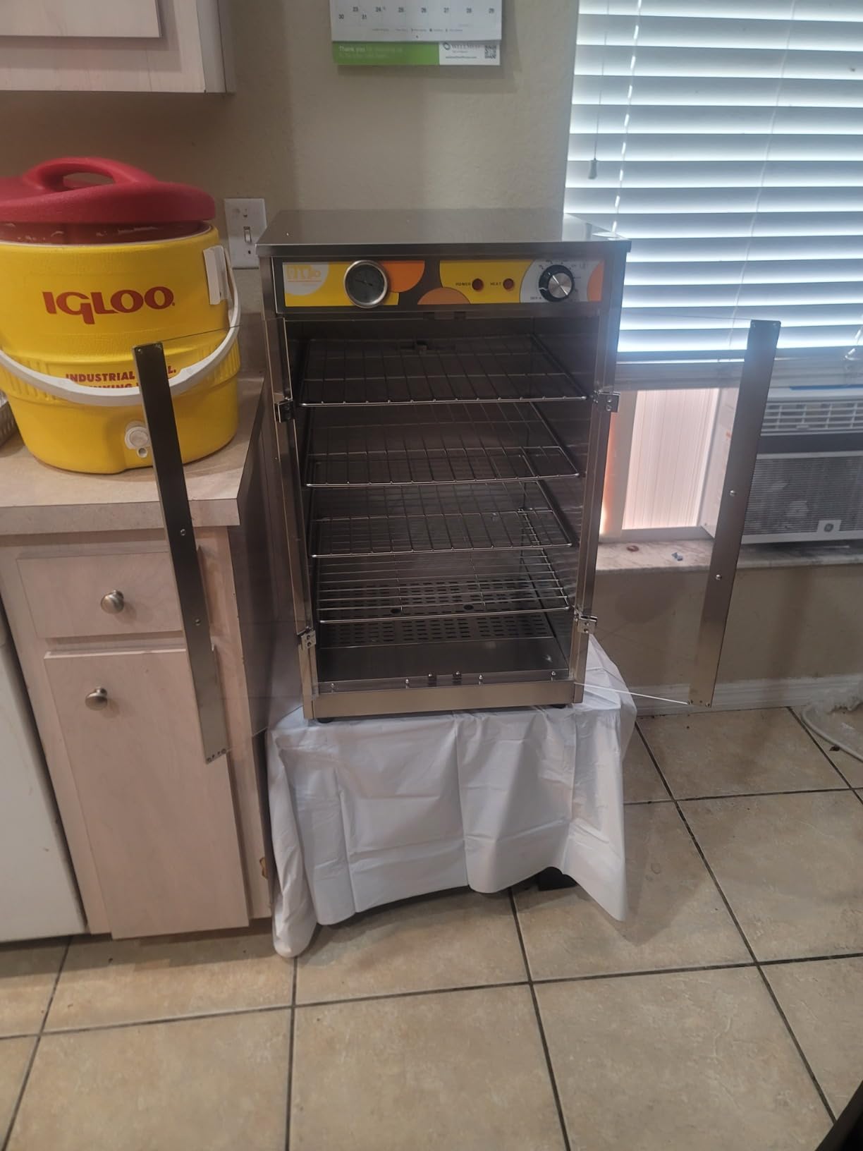 5-Shelf Electric Catering Hot Box Food Warmer Accommodating up to (10) 15