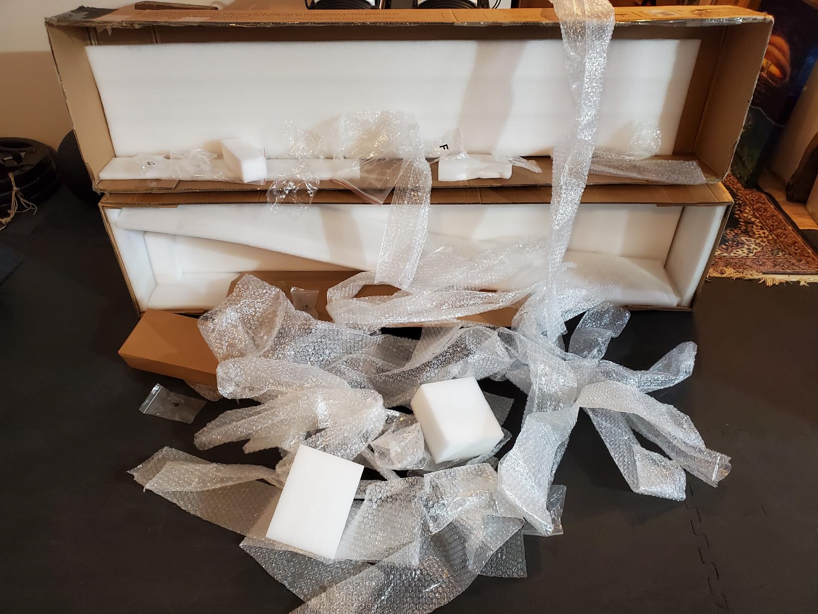 VISWIN Double Mast Heavy-Duty H-Frame Easel, Hold Canvas up to 83