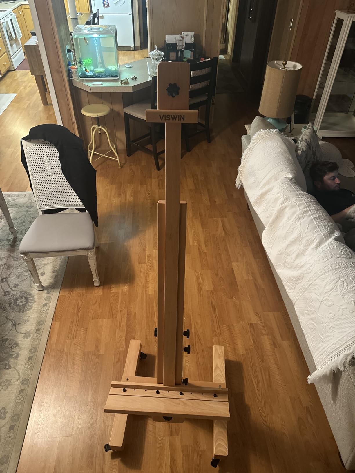 VISWIN Studio Heavy-Duty Easel, Holds Canvas Up to 71