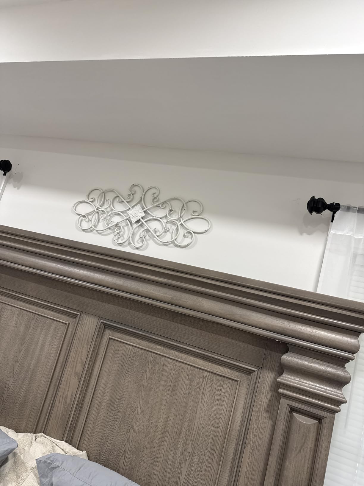 Sintosin Black Wrought Iron Wall Decor 32