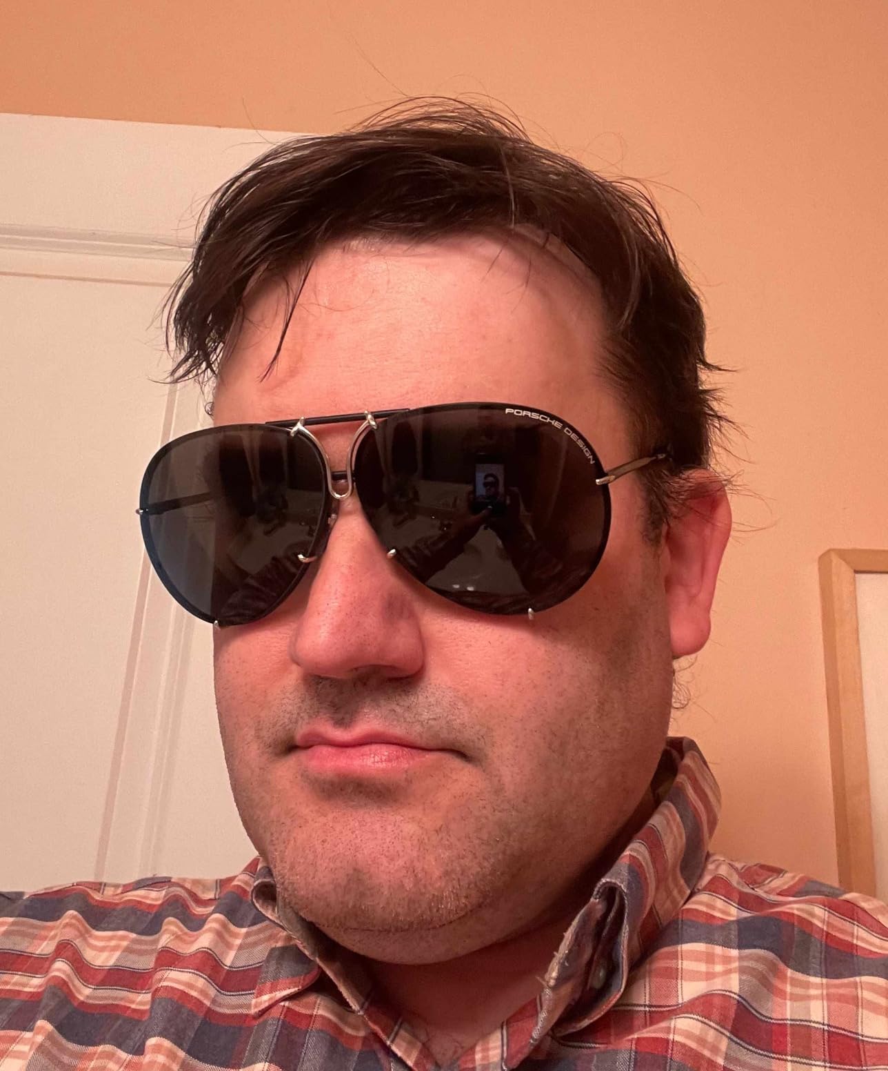 Porsche Design P8478 Aviator Sunglasses with Interchangeable Lenses customer photo 1