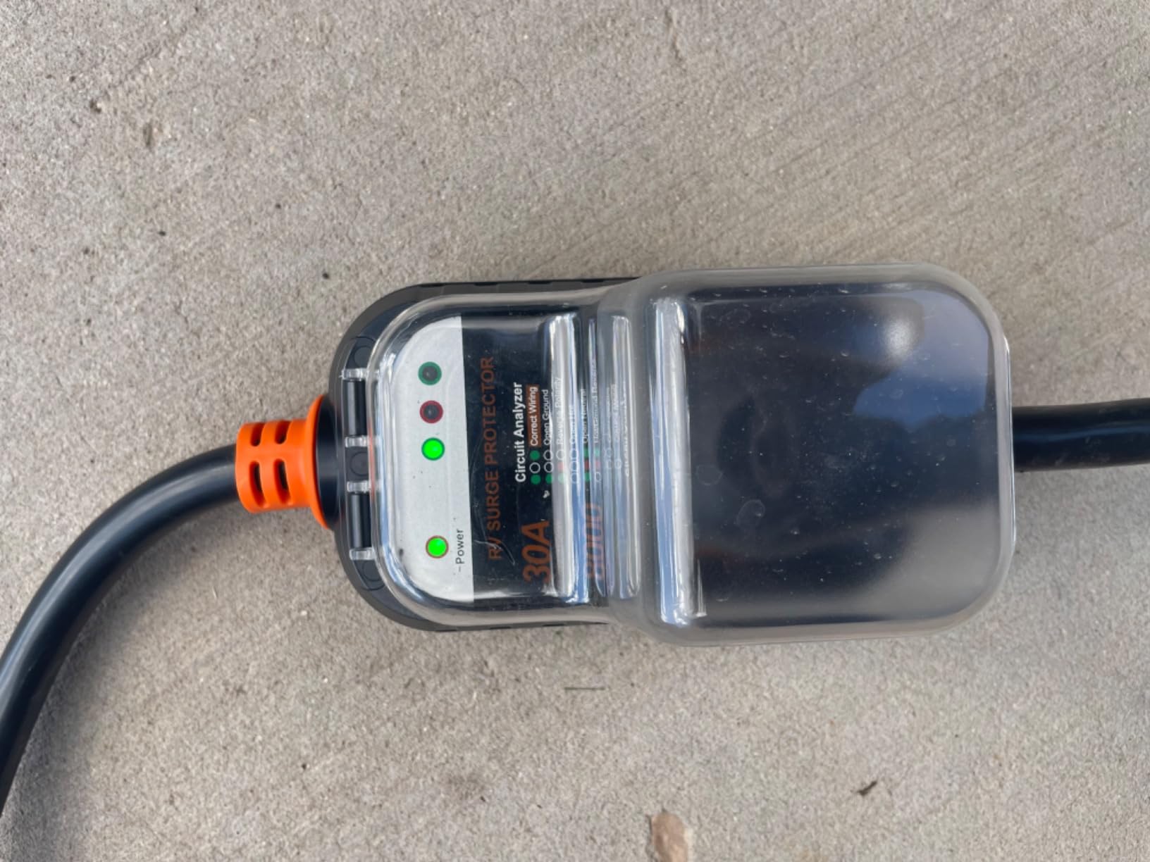 GEARGO RV Surge Protectors 30 Amp RV Circuit Analyzer, 2026 New Upgraded & Gen2 Full Protection, RV Adapter Plug for Camper(Orange) customer photo 2