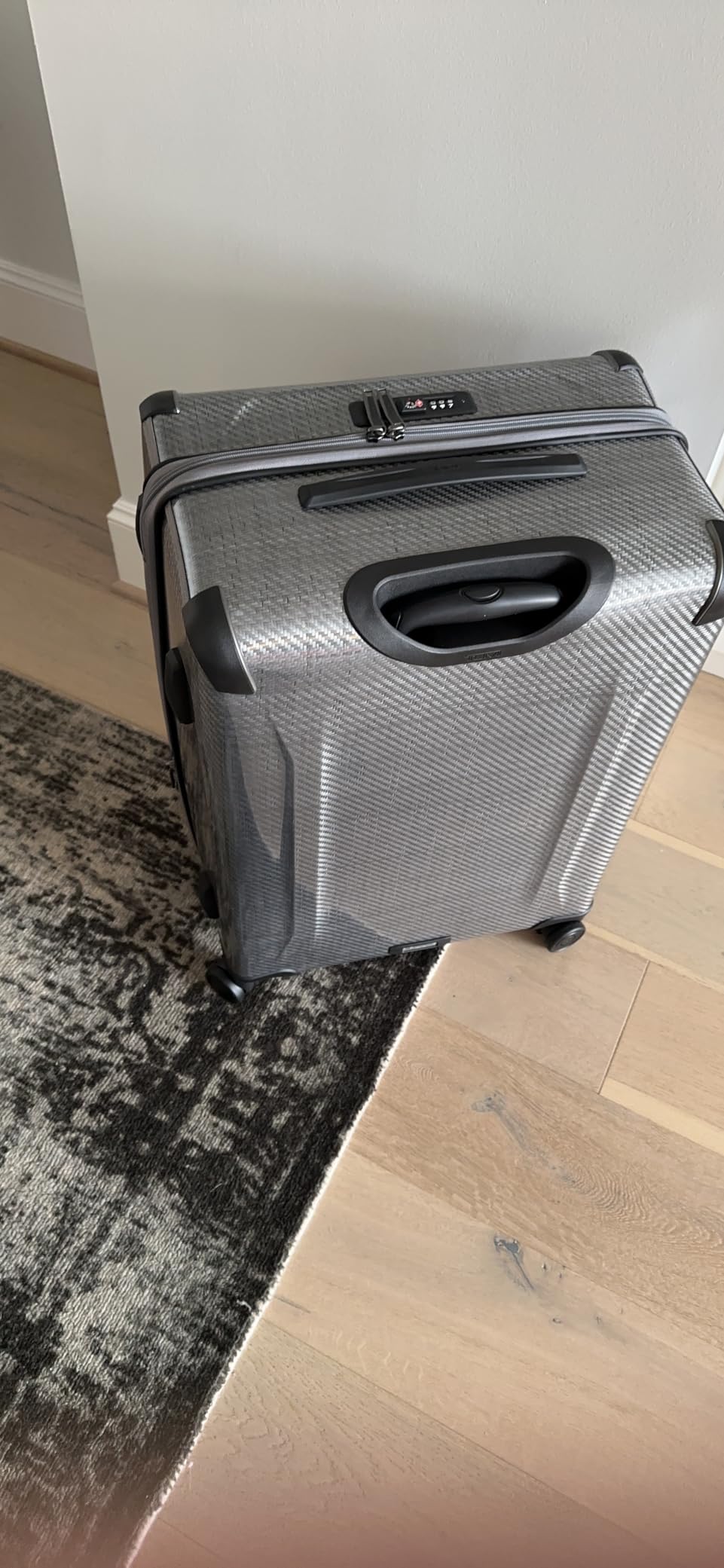 Tegra-Lite 4 Wheel Luggage - Highly Durable Suitcase, Flexible Shell, Sleek and Lightweight Men's and Women's Expandable Rolling Bag - Extended Trip, T-Graphite customer photo 2