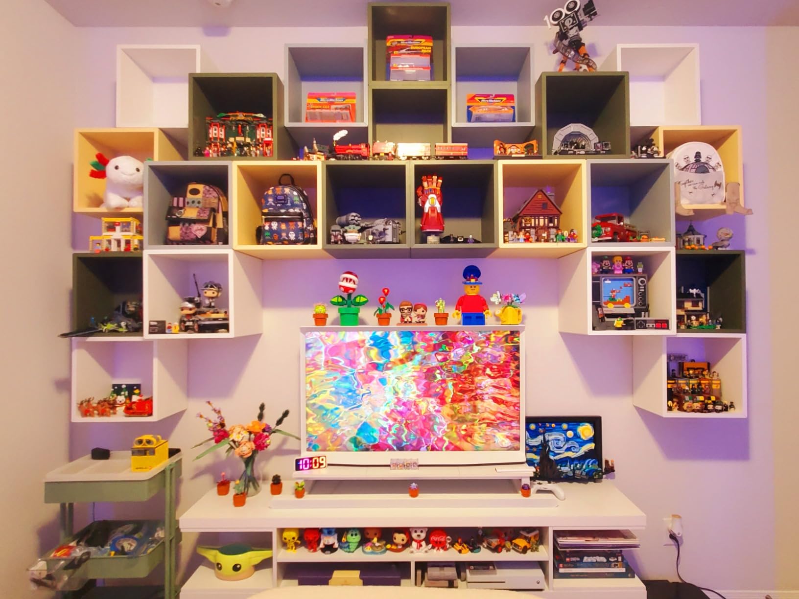 Samsung 65-Inch Class The Serif LS01B Series - QLED 4K, I-Shaped Design, Anti-Reflection Matte Display, Portable Easel Stand, Ambient Mode+ Smart TV w/ Alexa Built-in (QN65LS01BAFXZA, Latest Model) customer photo 2