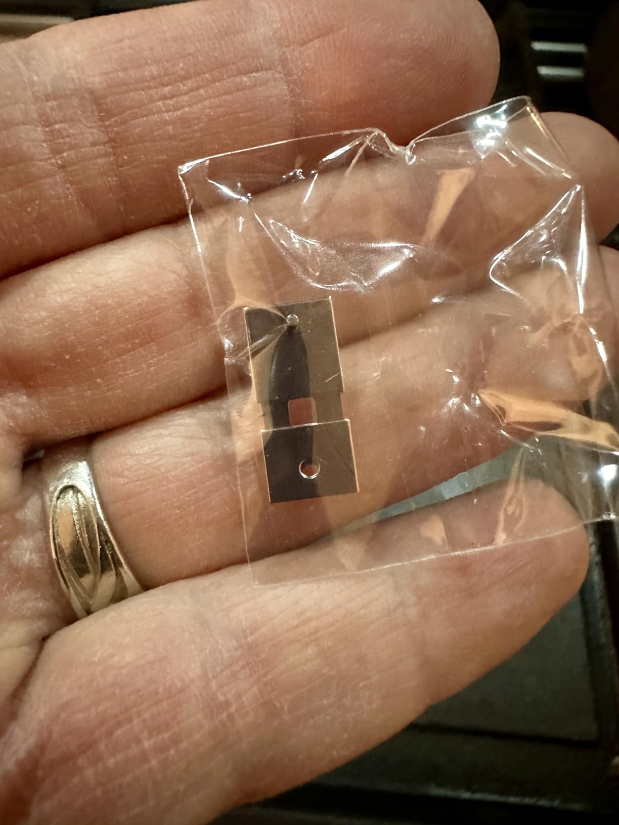 #60 Clock Pendulum Suspension Spring for Grandfather Clock Hermle and Kieninger customer photo 1