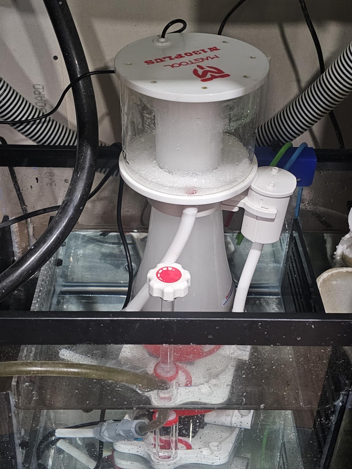 MagTool Aquarium in-Sump DC Protein Skimmer, with Controllable DC Pinwheel Pump for Up to 50-100Gal Reef Tank (N100 Plus) customer photo 2