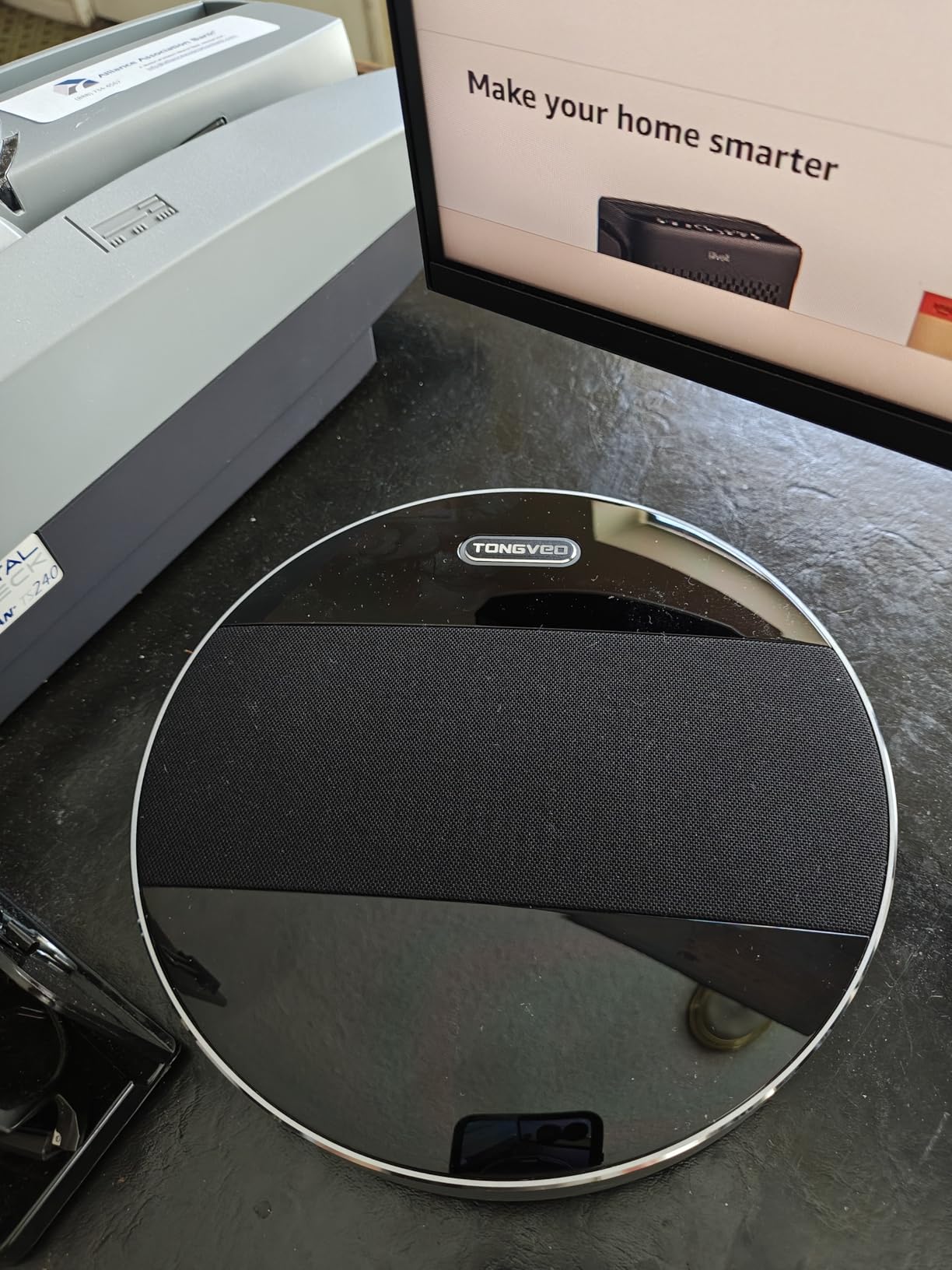 TONGVEO All-in-One Conference Room Video Camera System AI Auto-Tracking HD1080P 60fps 3X Optical Zoom USB3.0 HDMI PTZ Camera and Bluetooth Conference Speakerphone with Microphones customer photo 1