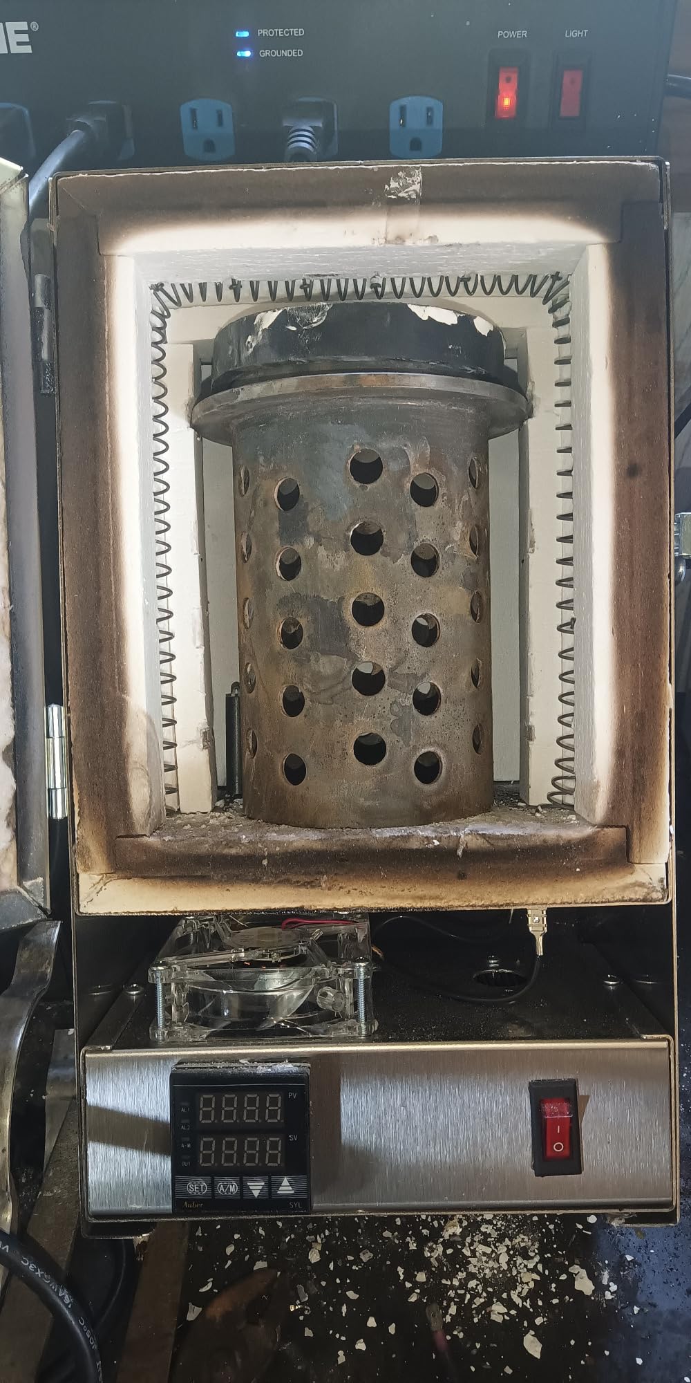 Tabletop USA XT Hi-Temp 2200 Degree Electric Burnout Oven Kiln 8