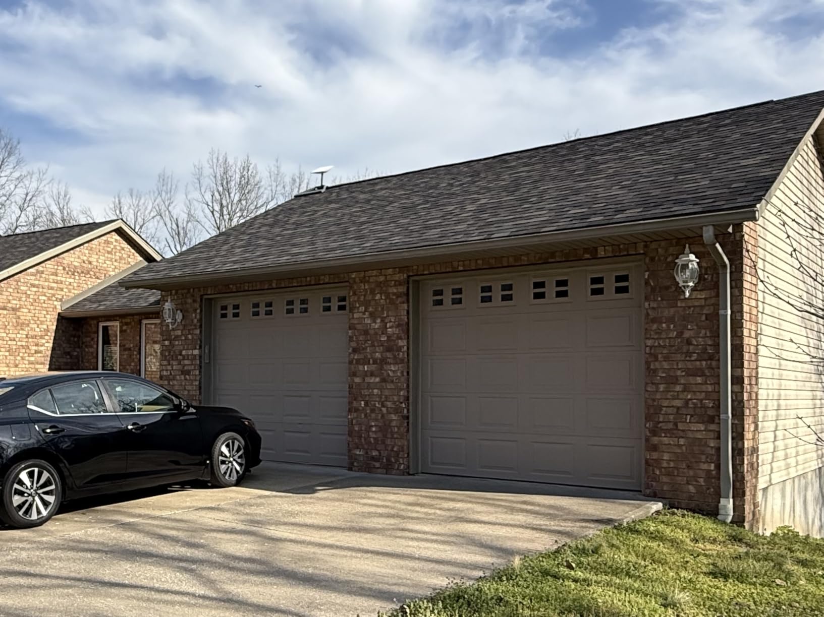 Premium Quality & Strong Magnetic Garage Door Decorative Hardware - Set of 2 Handles + 4 Hinges - Faux Garage Door Accents Kit for Curb Appeal | No Installation Needed | Will Never Fall Off customer photo 2