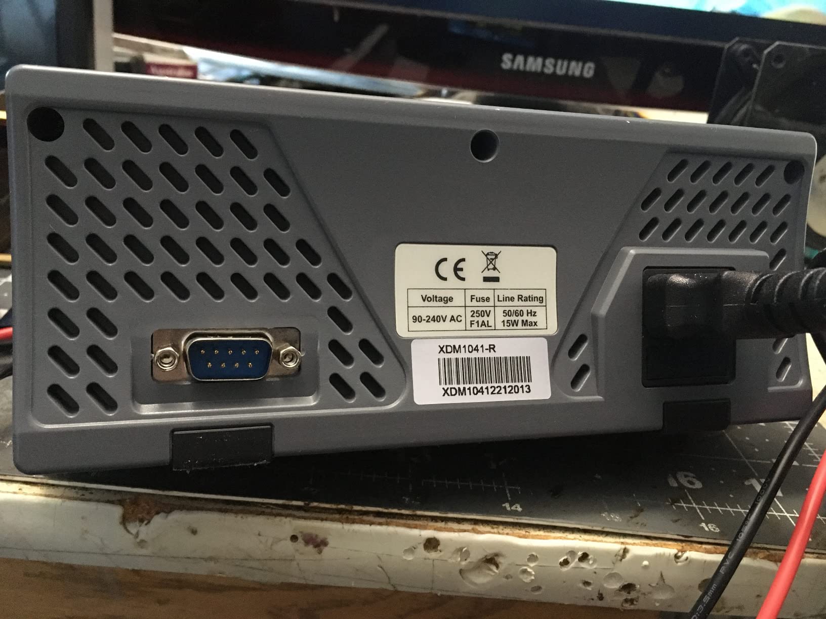 OWON XDM2041 Digital Multimeter with 3.7 inch (480x320) high Resolution LCD, 55000 Counts True RMS AC Voltage/Current Measurement, Support SCPI and Dual line Display Up to 65 Readings per Second customer photo 1