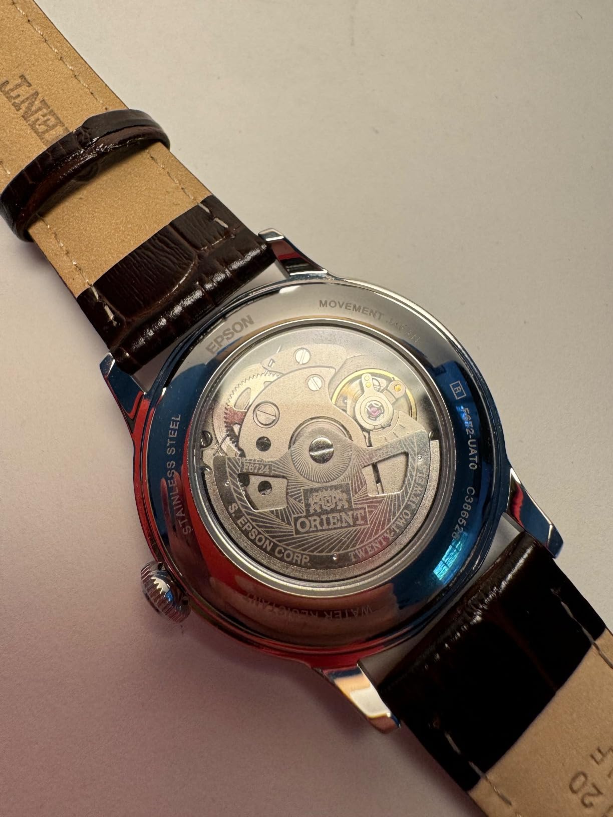 Orient Bambino Version 7 Stainless Steel Unisex Automatic Dress Watch customer photo 1