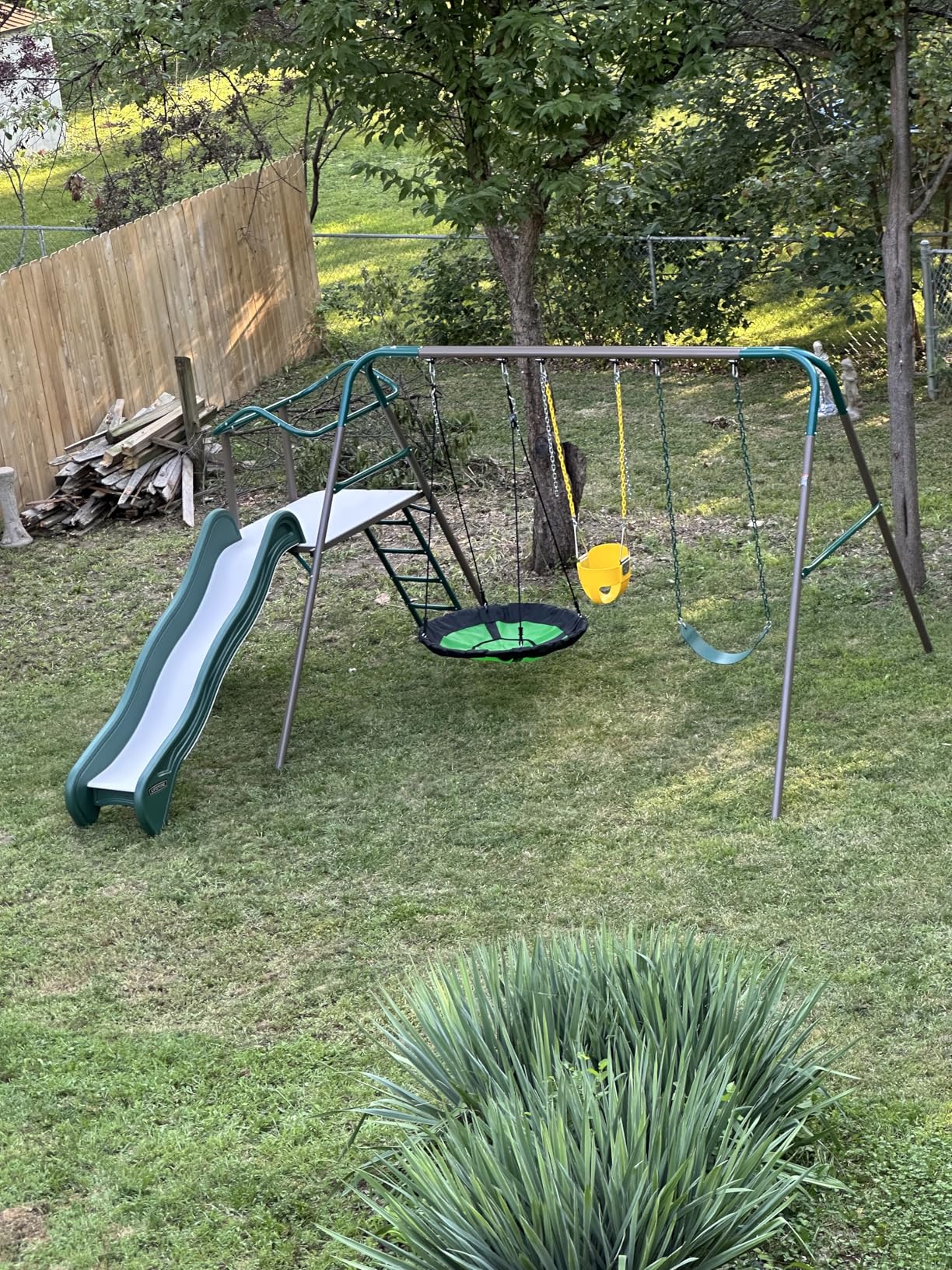 Lifetime Climb and Slide Playset, Steel and Polyethylene Construction customer photo 1