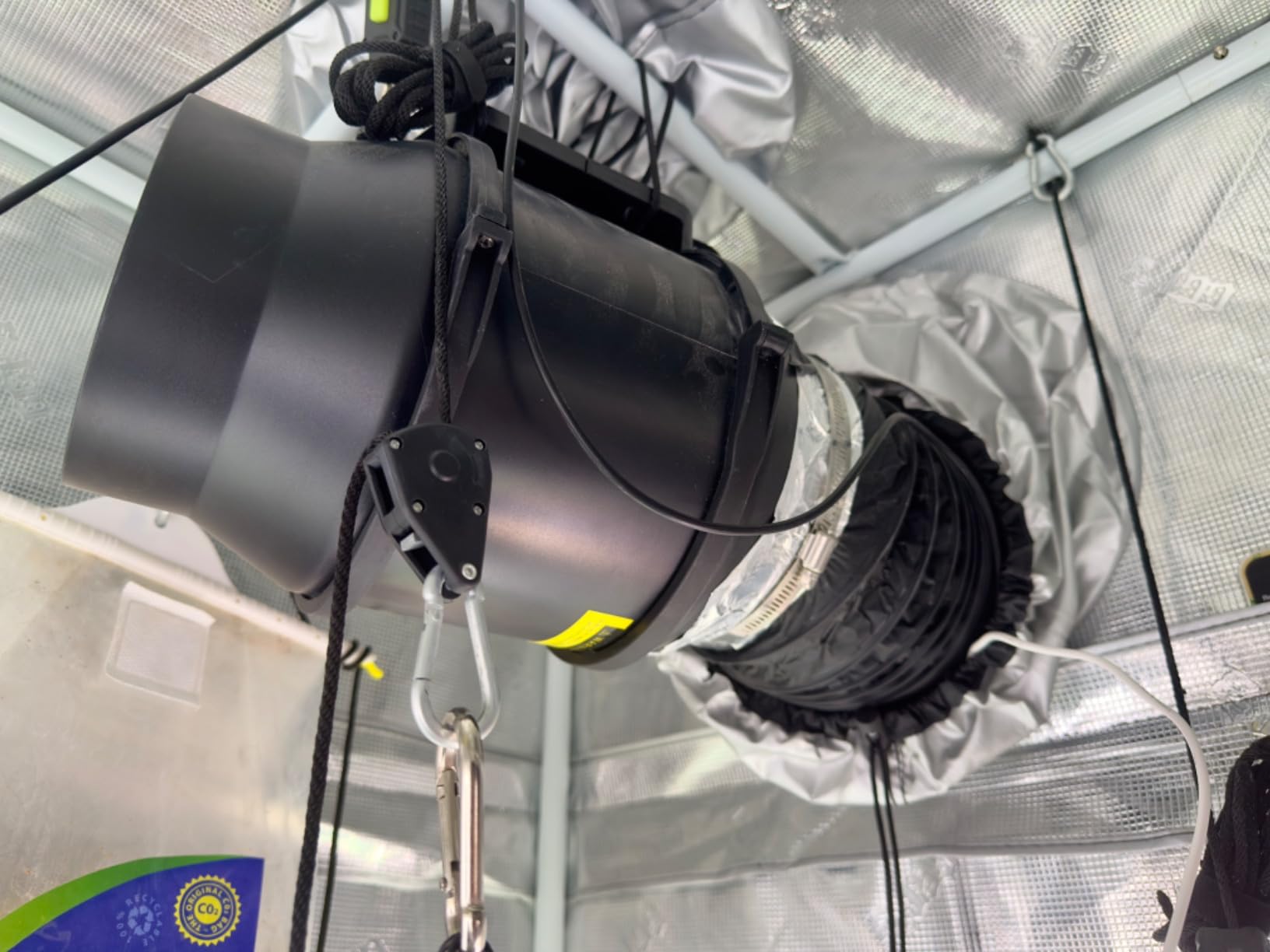 Gorilla Grow Tent Pro 10x10 - Tallest Premium Indoor Grow Tent 6'11 to 7'11 w/Included Extension Kit, Thickest & Most Durable Gorilla Canvas, 300lb Hang Capacity customer photo 1