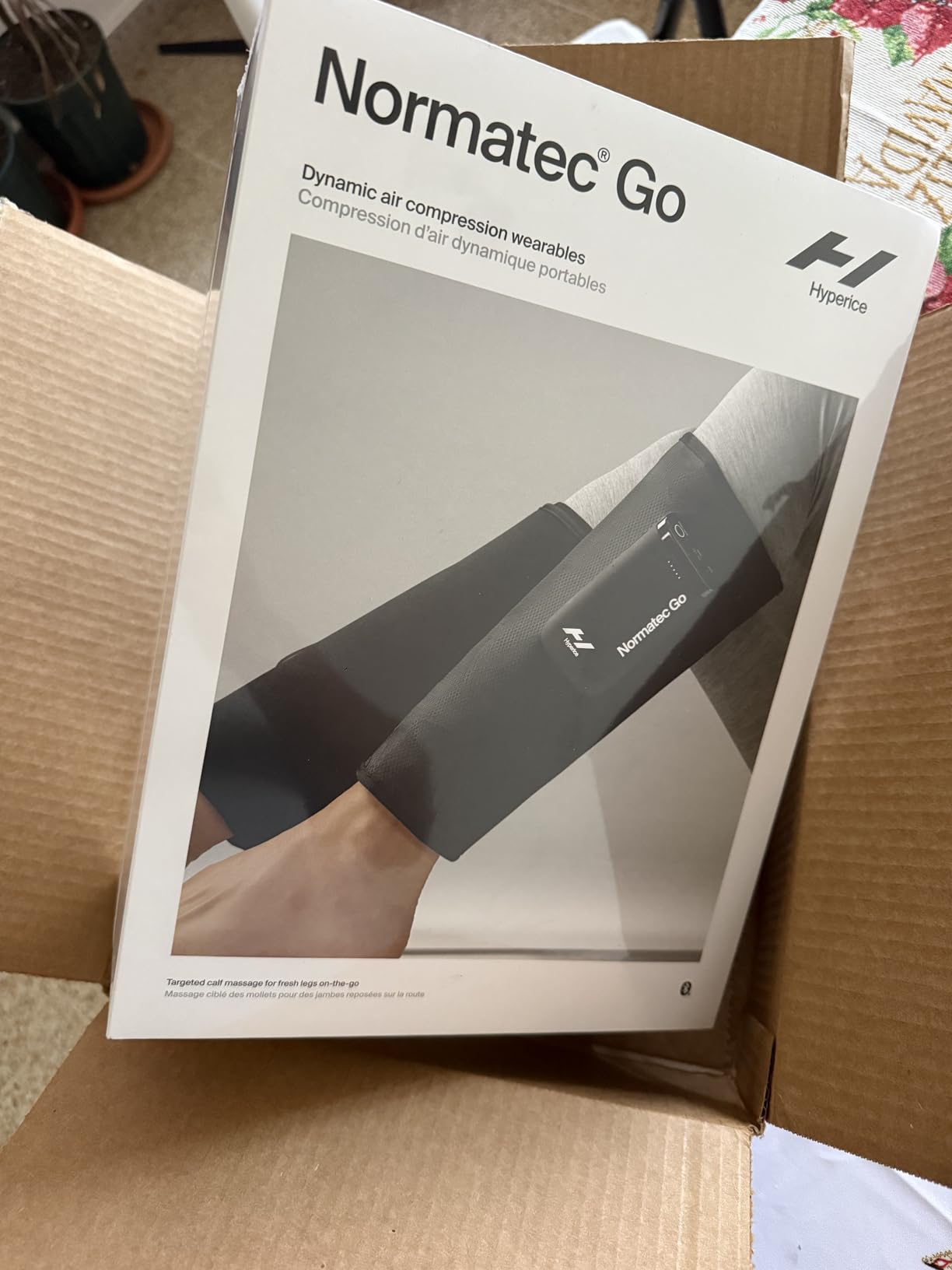 Normatec Go Calf - Recovery System with Patented Dynamic Compression Massage Technology - Targeted Relief for Pain and Inflammation customer photo 2