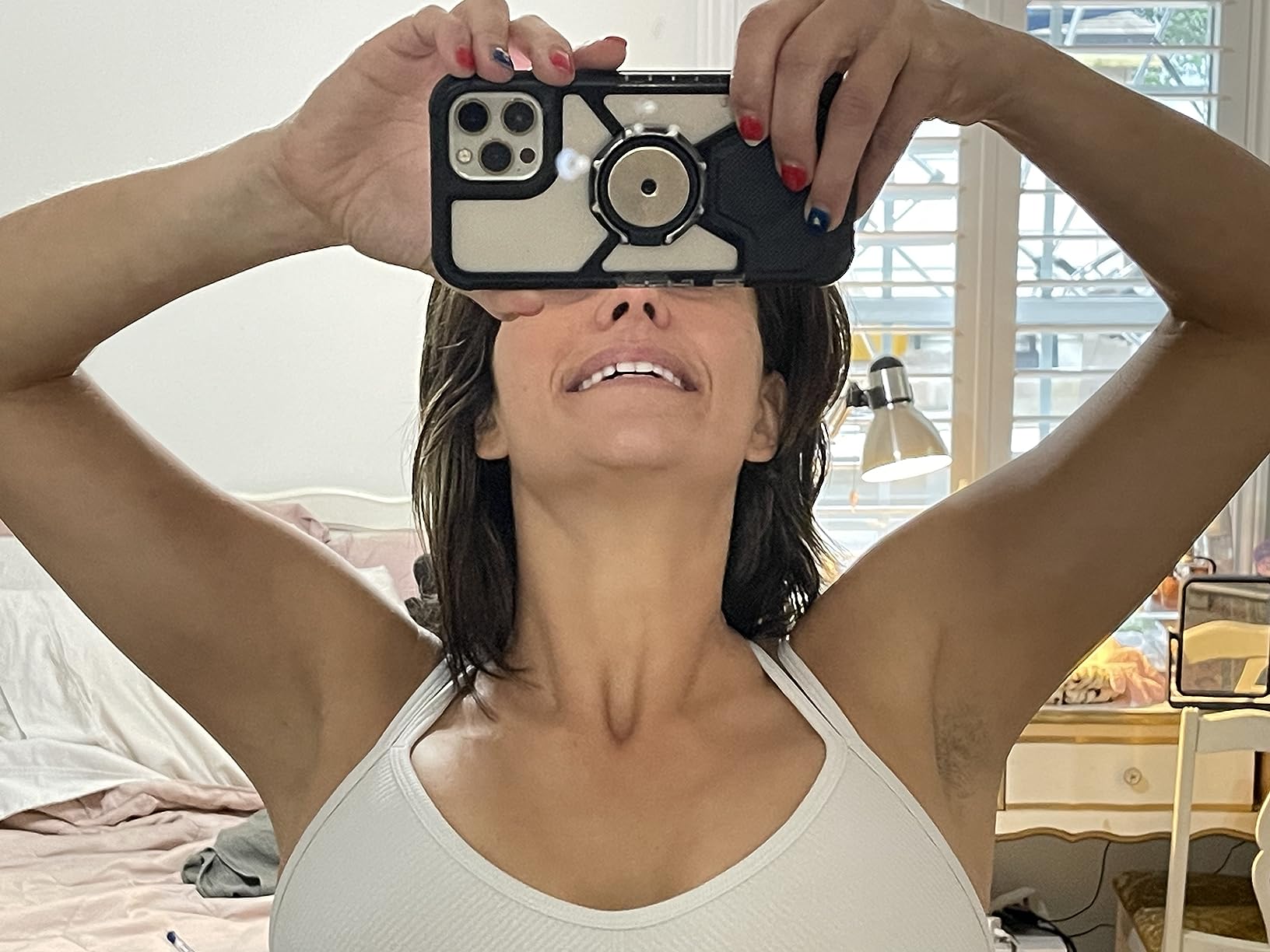 JOVS Laser Hair Removal, IPL Hair Removal for Women and Men, 37°F Painless Sapphire Ice-Cooling Tech, 6 Modes for Whole Body Hair Removal Device, 2 in 1 Skin Rejuvenation, 330° Rotation customer photo 2