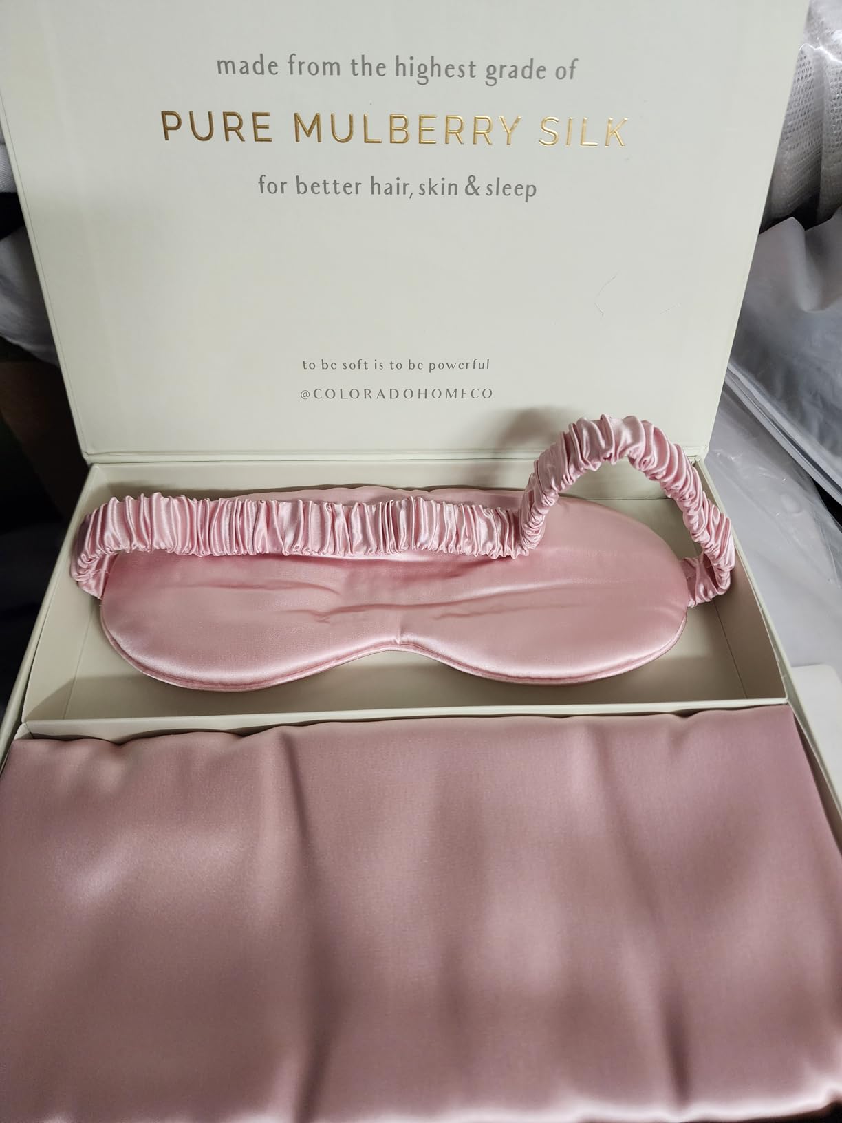 SUNDAYSILKS | Silk Pillow Cases 2 Pack | 22 Momme Mulberry Silk Pillowcase Set of 2 | All Sides 100% Pure Silk Slip Pillowcases Bliss for Couples, Zipper | Standard Queen, King Size, 6A [Oat Milk] customer photo 1