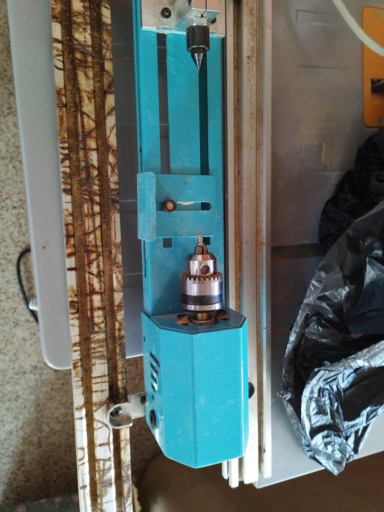 Mini Lathe Wood Lathe Machine Multi-Purpose Type Lathe Milling Cutting Grinding Polishing Professional Table Top Lathe Tool Kit customer photo 2