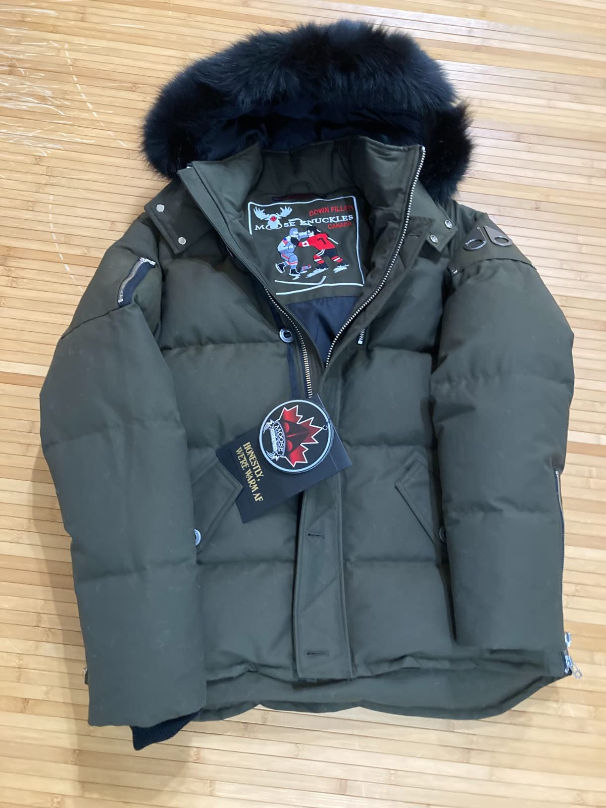 Moose Knuckle Men's 3Q Jacket with Fur customer photo 1