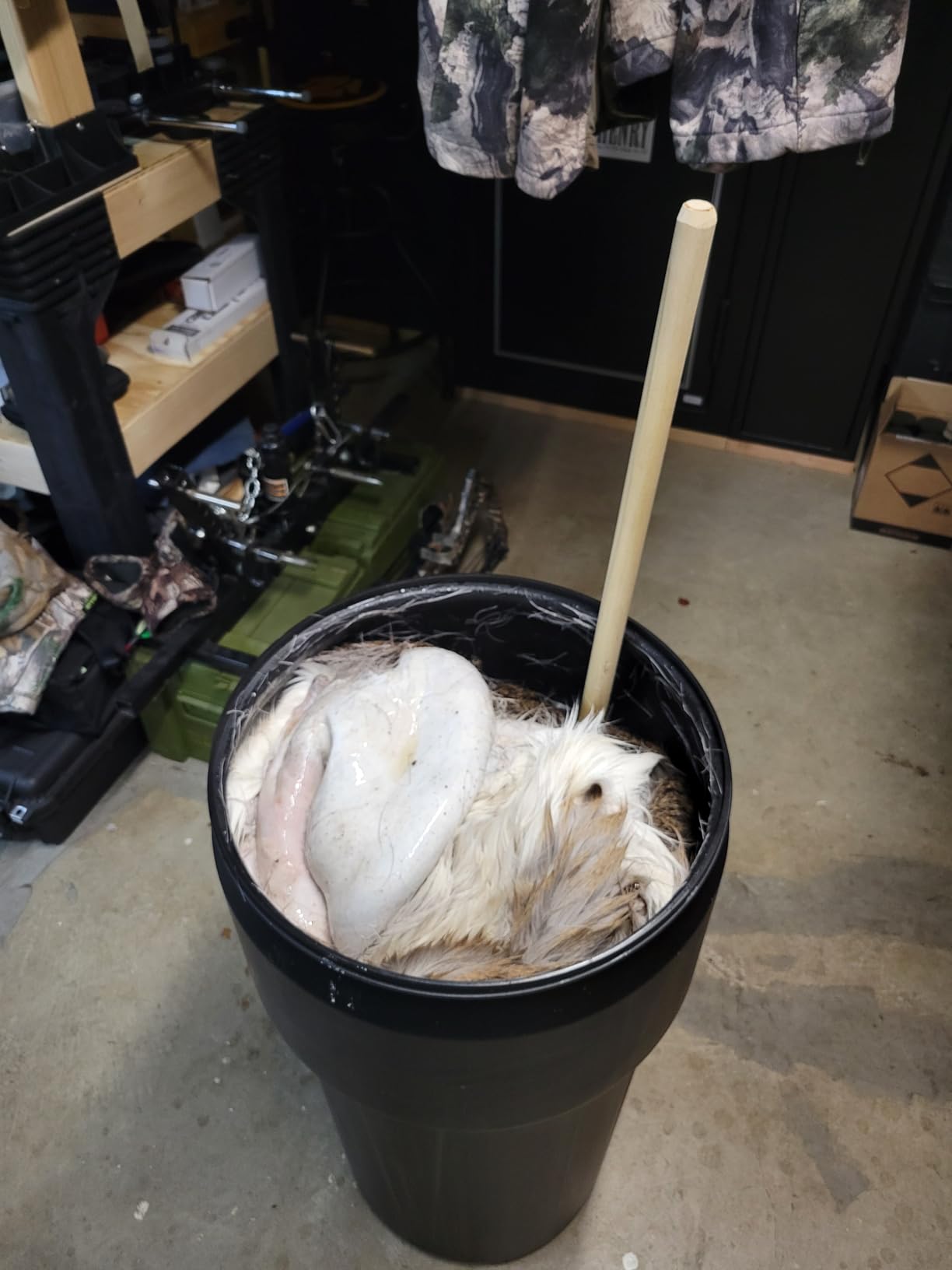 Hide Hair Removal 2 lb Powder by Advanced Tanning Solutions - One-Step Hair-Off Solution for Deer, Elk, Bison Hides - Prepares Buckskin for Taxidermy and Leathercraft customer photo 1