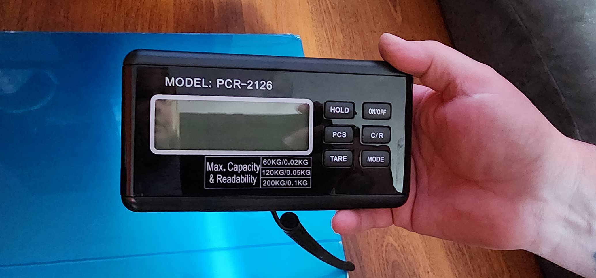 Houseables Dog Scale, Dog Scale for Large Breed, Pet, 440 LB, Livestock, Pet Weight, Animal, Veterinary, Sheep, Goat, Pig, Shipping, Packages, Weighing, Puppy, Vet, Heavy Duty, Digital, 41x21 Platform customer photo 2