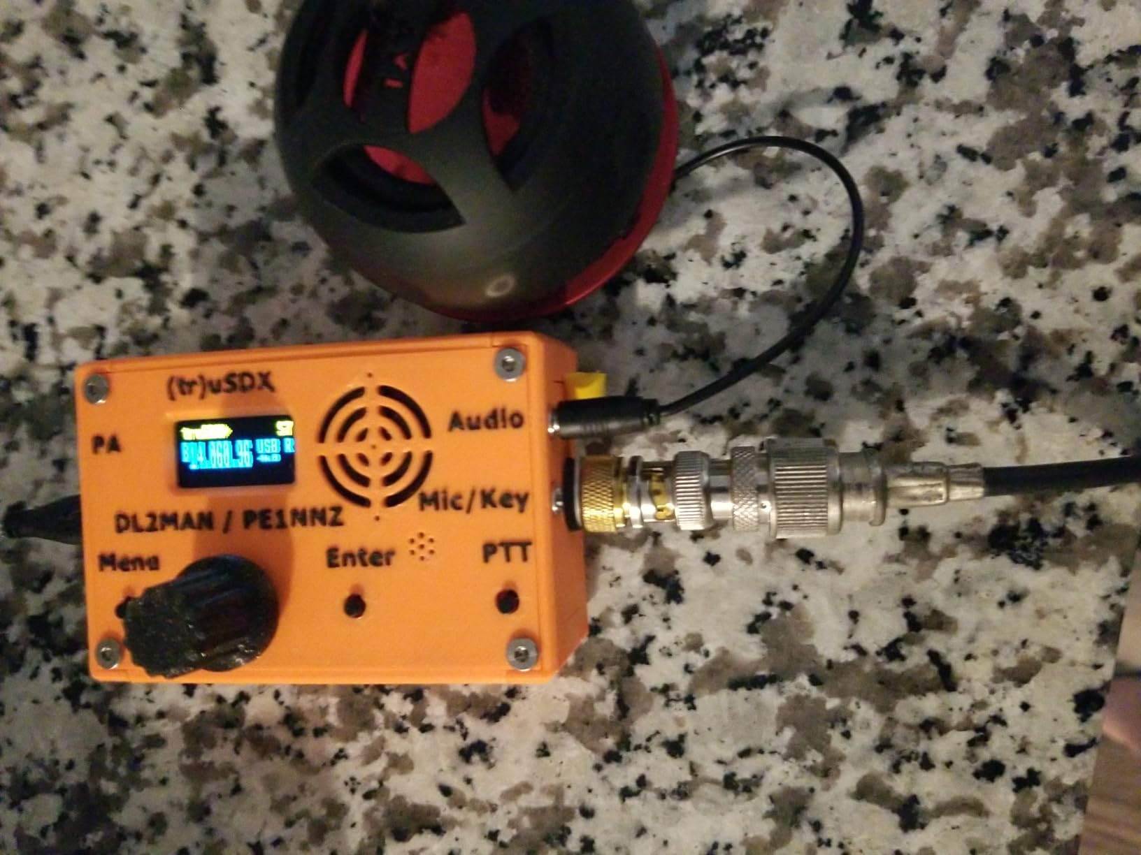 Malahit tr usdx transceiver 5-Band usdx Multimode QRP Assembled with case by PE1NNZ and DL2MAN customer photo 1