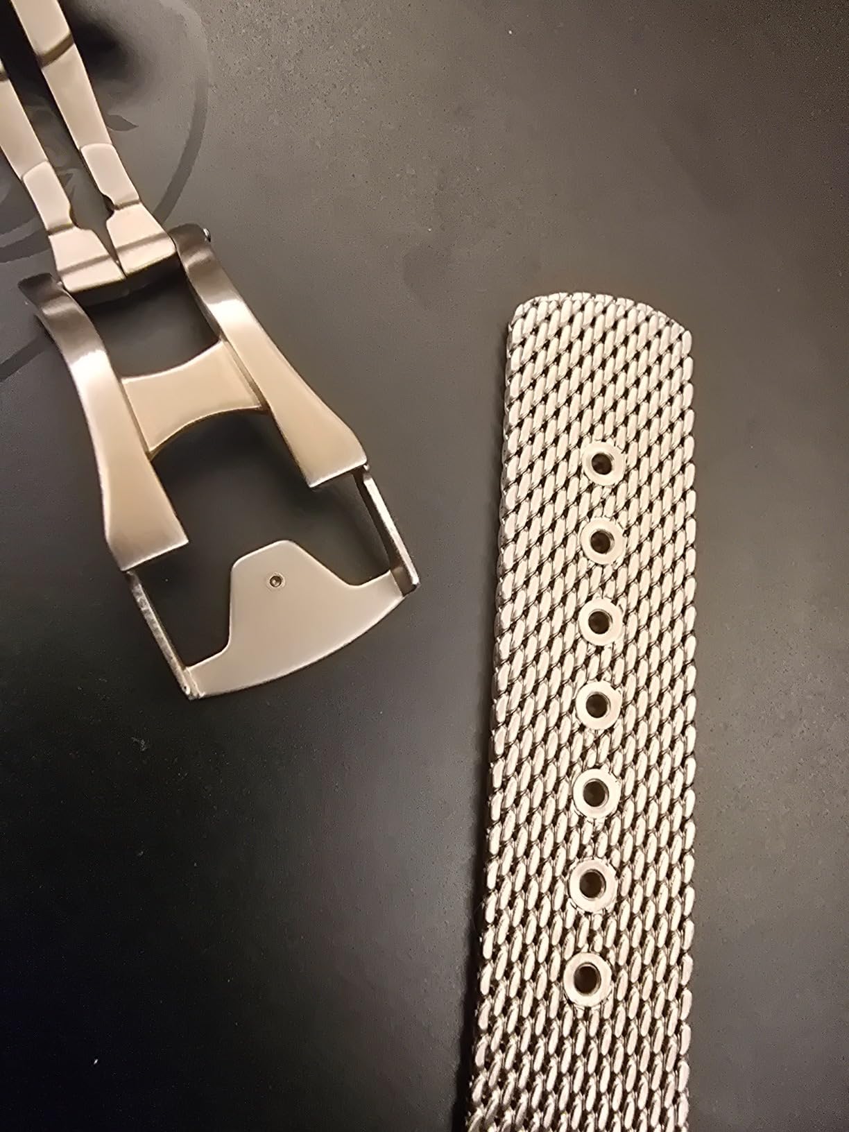 TACTICAL FROG Heimdallr Titanium Case Sea Ghost NTTD Dive Watches for Men, NH35A Movement C3 Luminous Mens Automatic Watches, 200 Meter Water Resistant, Mesh Band customer photo 2