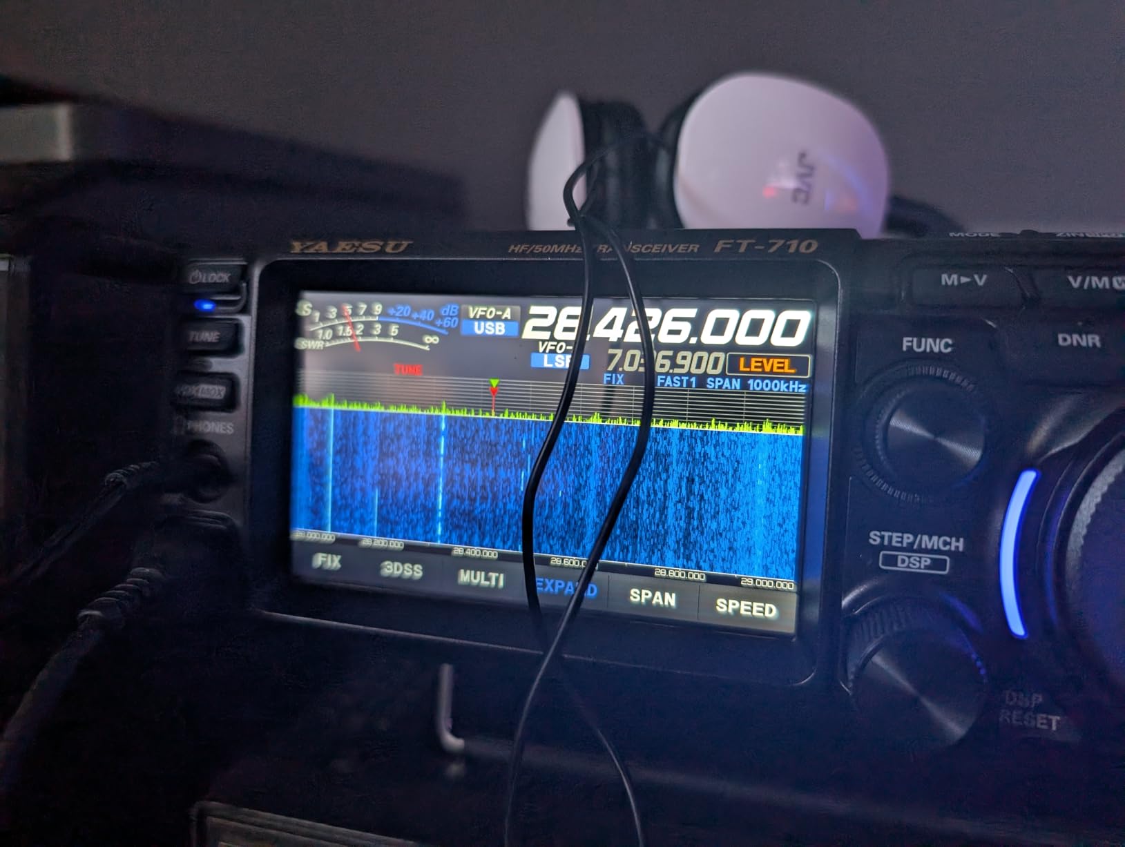 Yaesu FT-710AESS 100 Watt Deluxe SDR DSP HF and 6M Transceiver customer photo 1