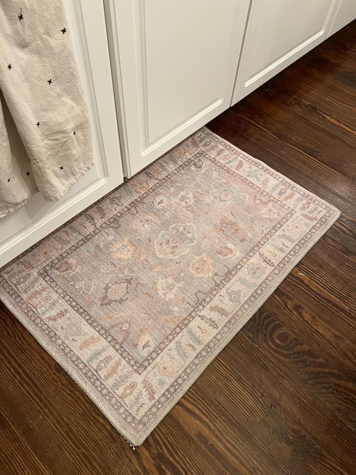 Fame Rugs Gray Modern Oushak Rug 9x12, Vintage Turkish Colorful Oriental Washable Antique Inspired Oversize Area Rugs, Luxury Living Room Bedroom (Gbeige, 9' x 12) customer photo 1