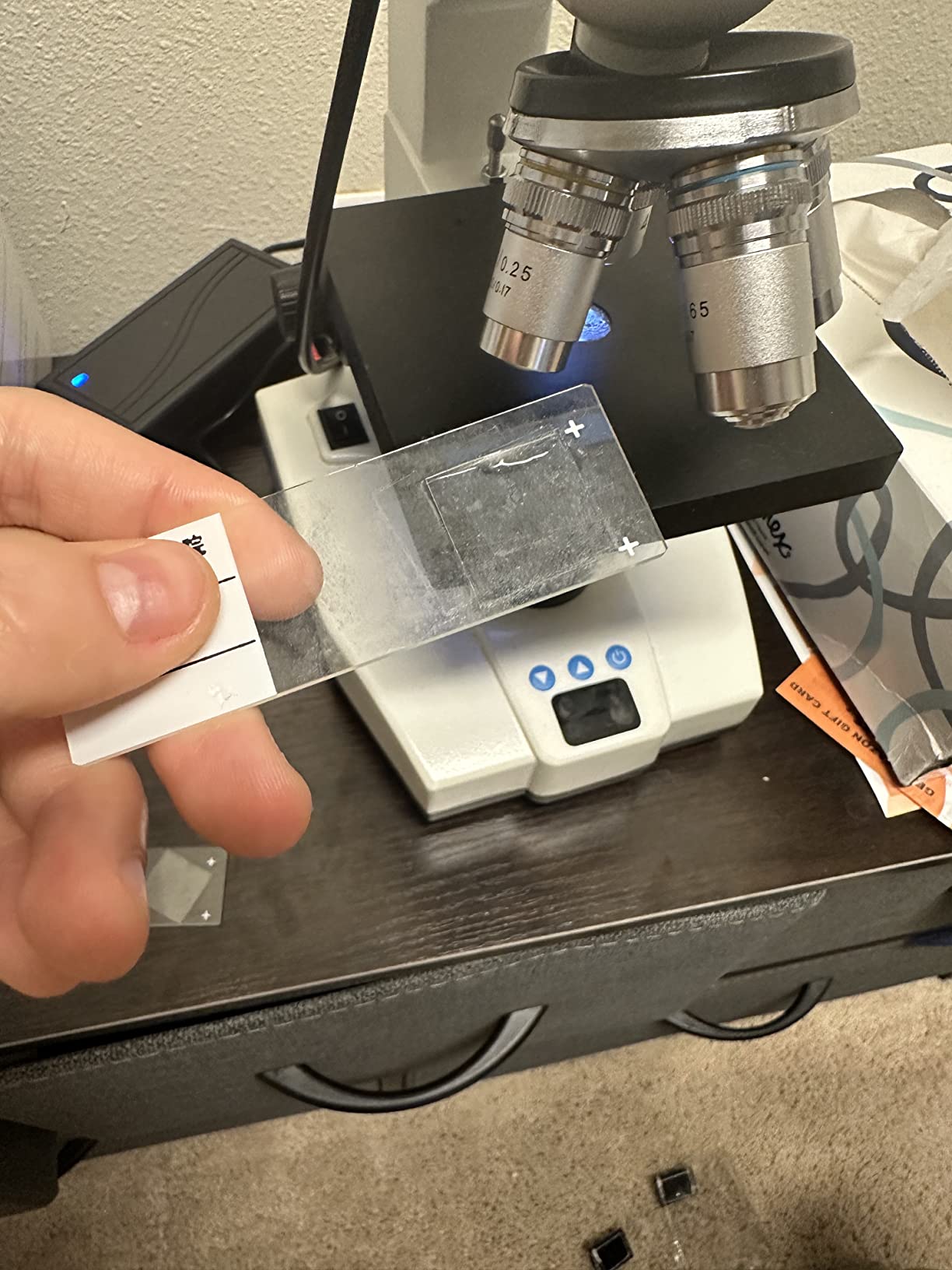 [Constant Temperature] Vabiooth Lab Trinocular Compound Microscope 40X-2500X Magnification with 7