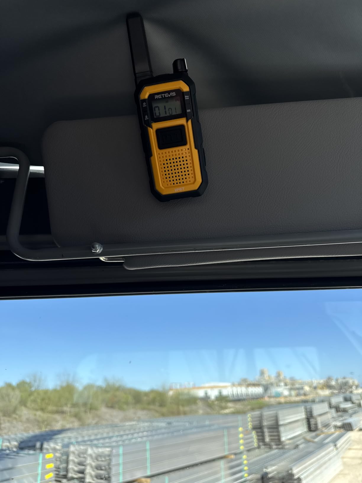 Retevis RB48 FRS Walkie Talkies Long Range, Rugged & IP67 Waterproof & Floating, Mil-Standards 810H Two Way Radio, Heavy-Duty, NOAA, Rechargeable, 20hr Battery, Emergency Radio(2 Pack) customer photo 1