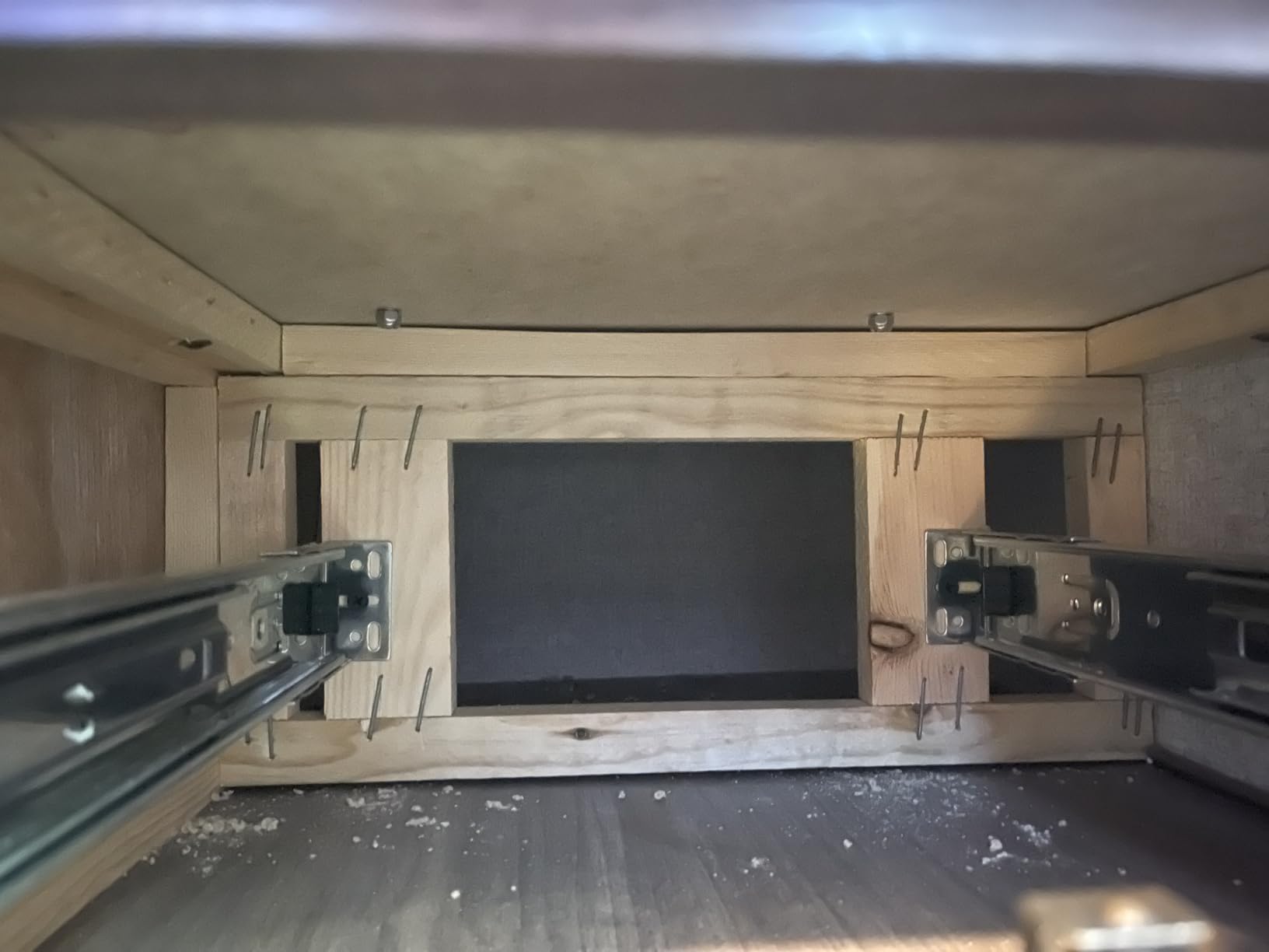 Biometric Fingerprint safe, Slide-Away Handgun Safe for Pistols, Leather Wrapped Jewelry Storage Safe, Drawer Lock for Home and Vehicle- Blue customer photo 2