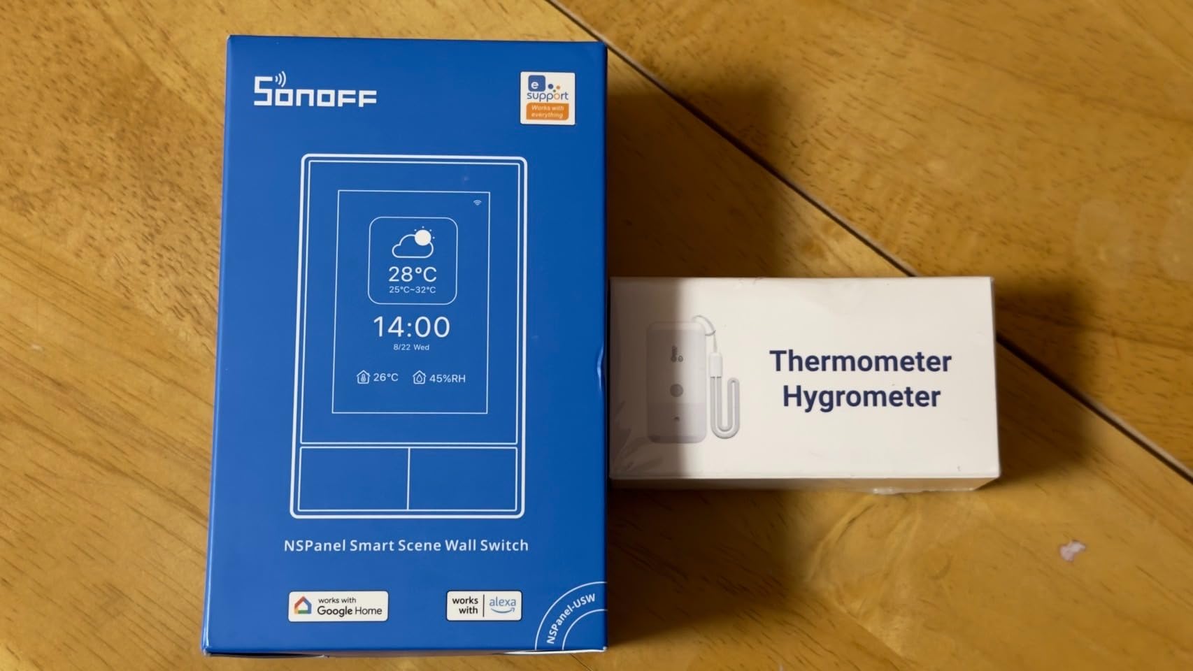 SONOFF Smart Switch, 2-Switch Panel Home Control with Touchscreen and Temperature customer photo 1