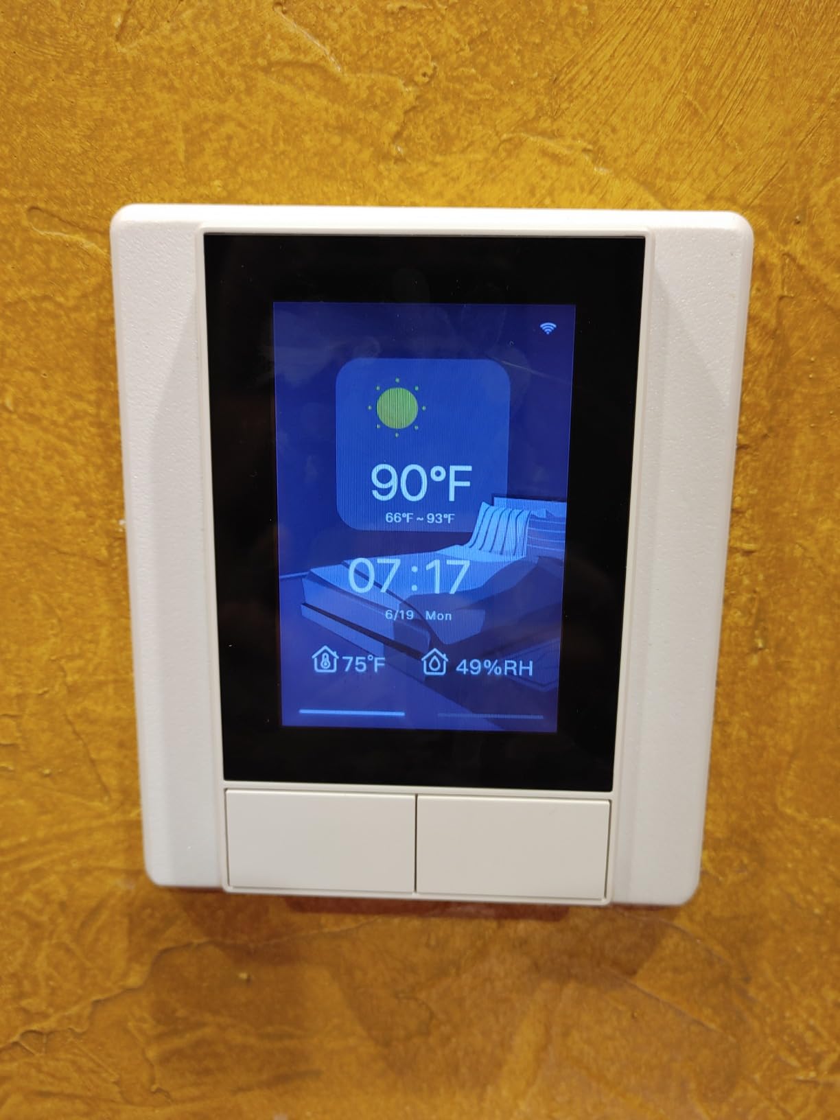 SONOFF Smart Switch, 2-Switch Panel Home Control with Touchscreen and Temperature customer photo 2