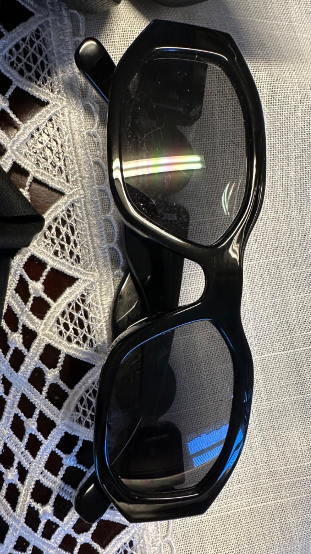 Balenciaga BB0105O 001 Eyeglasses Women's Black/Gold Full Rim 54mm customer photo 2