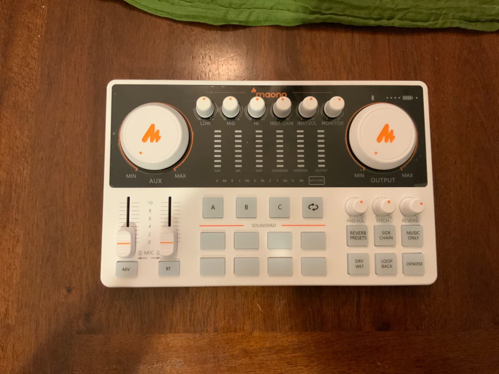 MAONO Podcast Equipment Bundle 10 Channel Audio Interface and XLR Dynamic Microphone MaonoCaster with Pro-preamp, 48V, Bluetooth for Podcast, Streaming, TikTok, Youtube, PC, Smartphone (AME2C Pro) customer photo 1