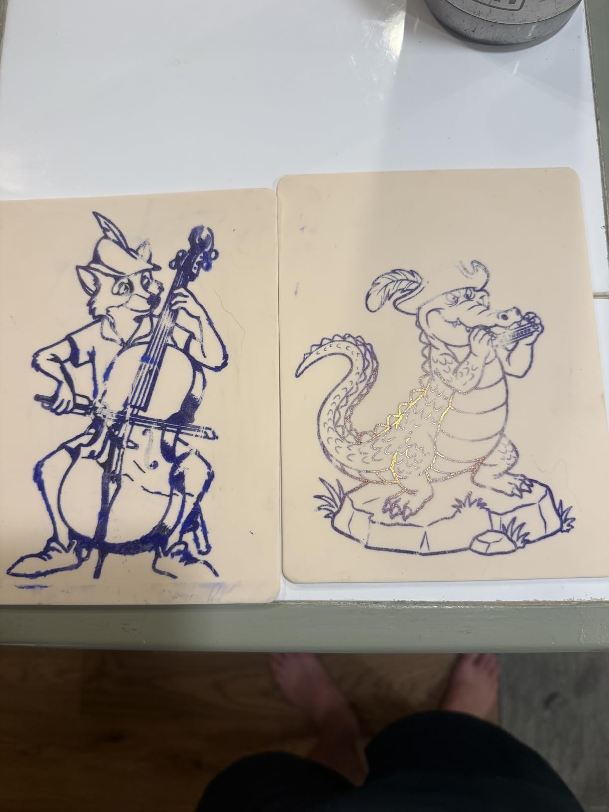 Phomemo Tattoo Stencil Printer, M08F Wireless Thermal Tattoo Printer with 10pcs Transfer Paper, Compatible with Phone/Tablet/PC, Tattoo Supplies for Tattoo Artist & Beginner customer photo 1