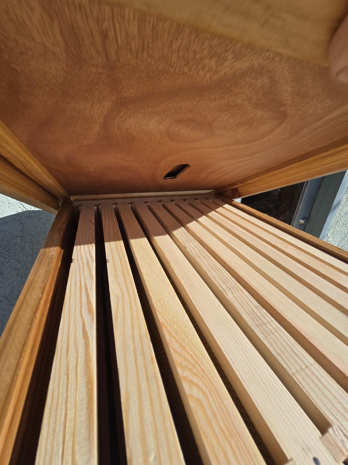 MayBee 10-Frame Langstroth Beehive Dipped in 100% Beeswax, Complete Bee Hives Starter Kit Includes 2 Deep Hive Bee Box and 2 Bee Hive Super with Beehive Frames and Foundation customer photo 2