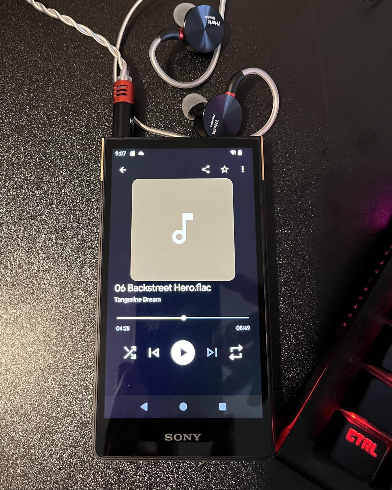 NW-ZX707 Walkman 64GB Hi-Res Portable Digital Music Player with Android, Large 5.0 Touchscreen Display customer photo 1