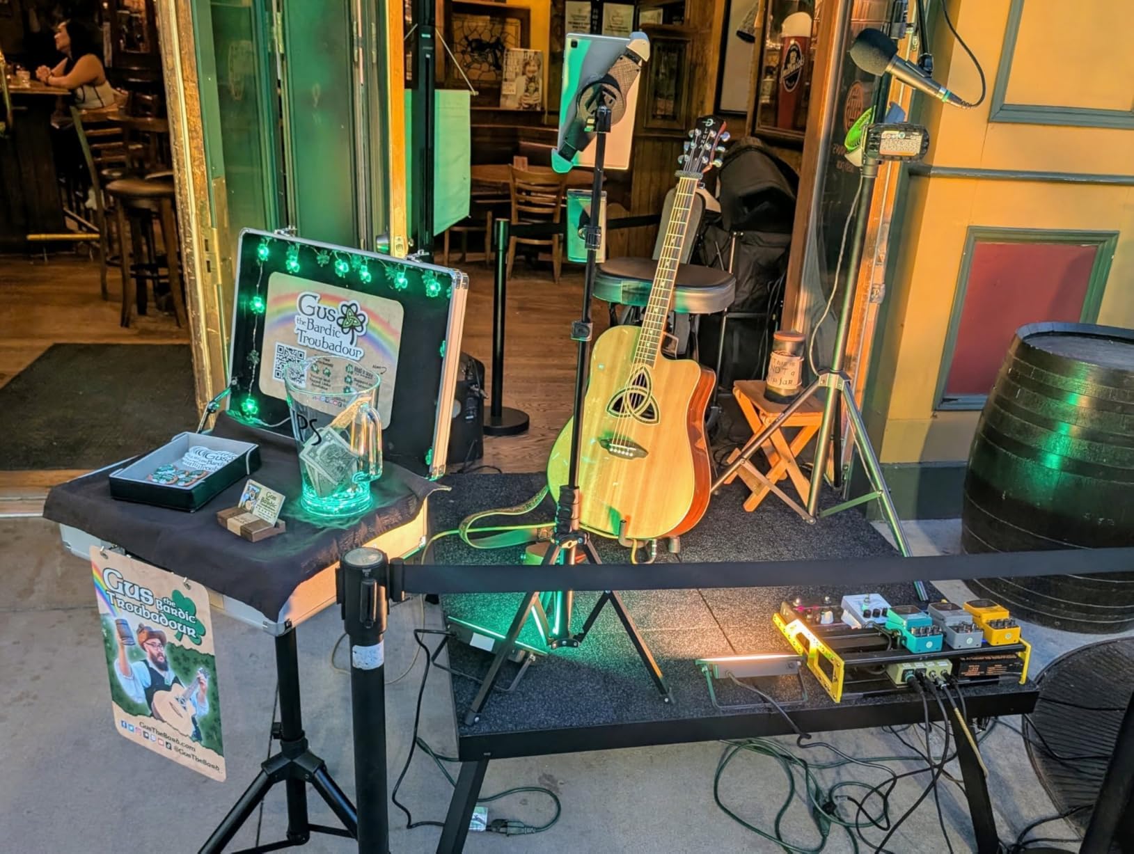 4'x8' MYSTAGE 2 Stage Platform - Portable, Folding Lightweight Aluminum Performance Deck with Adjustable Height 17