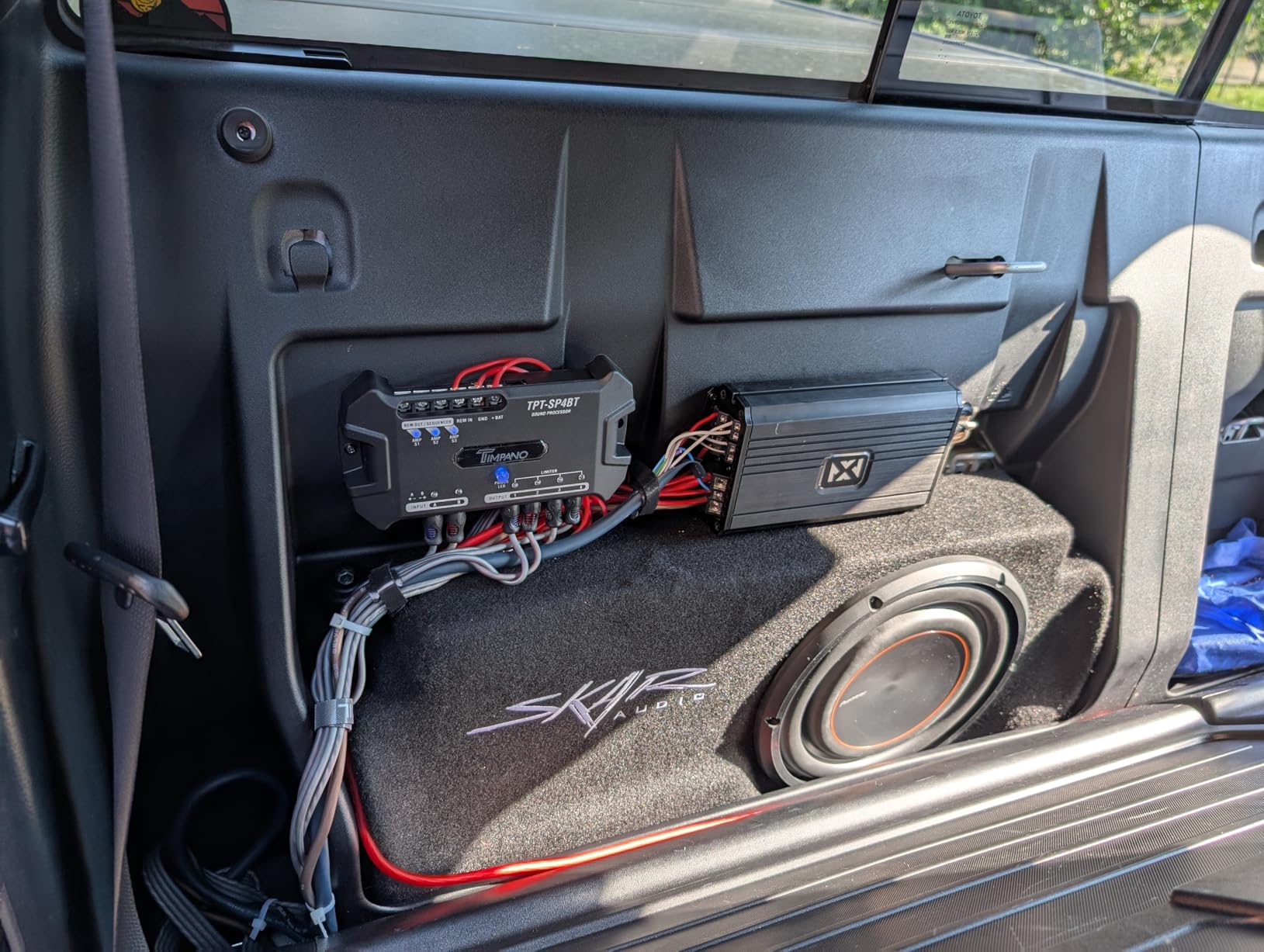 Timpano TPT-SP4BT Bluetooth DSP 4 Output Channel- Full Digital Signal DSP Car Audio Processor - Built-in Voltmeter and Remote Relay customer photo 1