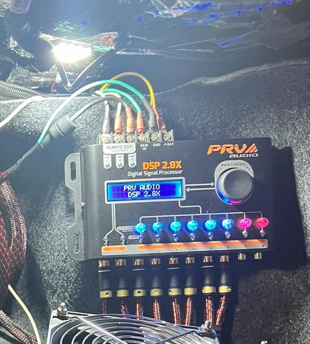 Timpano TPT-SP4BT Bluetooth DSP 4 Output Channel- Full Digital Signal DSP Car Audio Processor - Built-in Voltmeter and Remote Relay customer photo 2