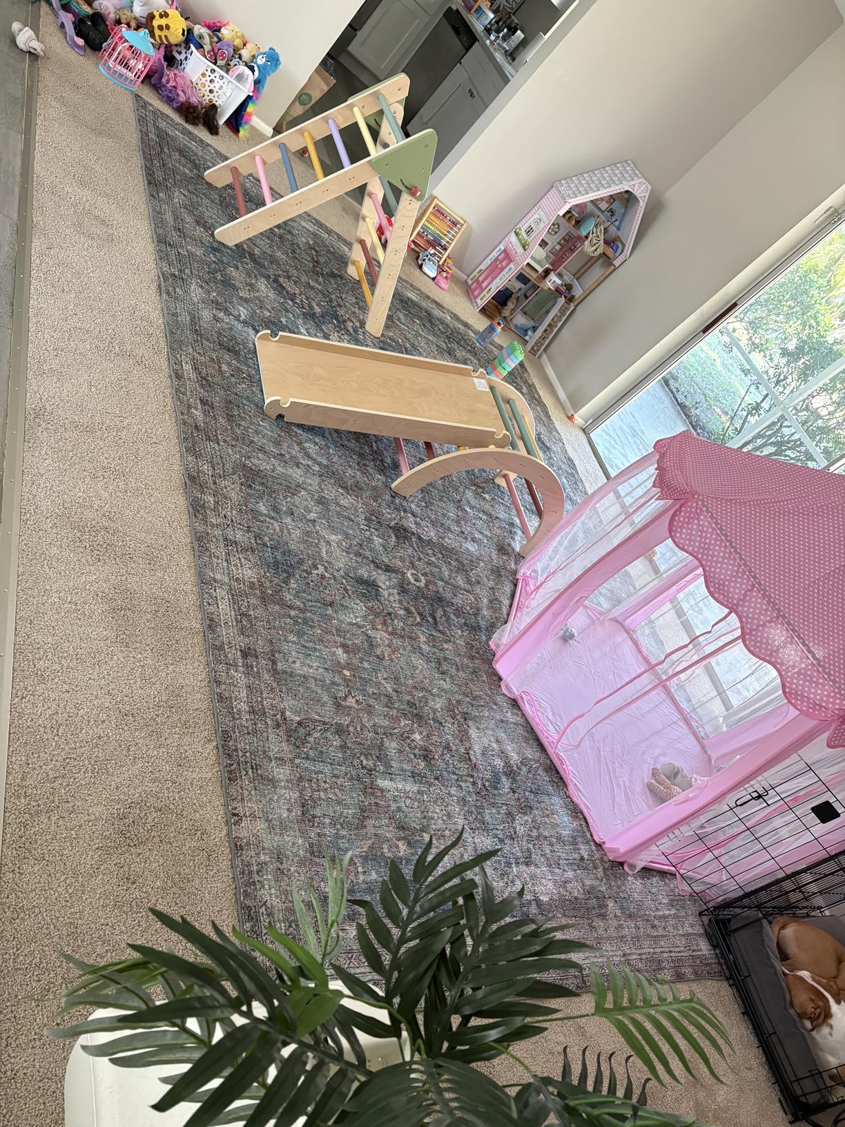 Loloi Magnolia Home by Joanna Gaines Banks Collection BAN-01 Ocean/Spice 8'-6