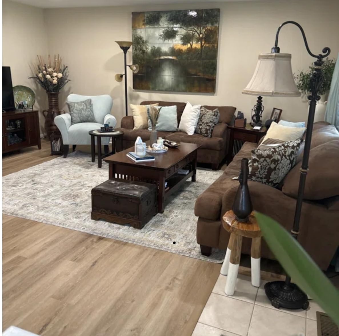 Magnolia Home by Joanna Gaines Millie Collection MIE-04 Slate/Multi 7'-10