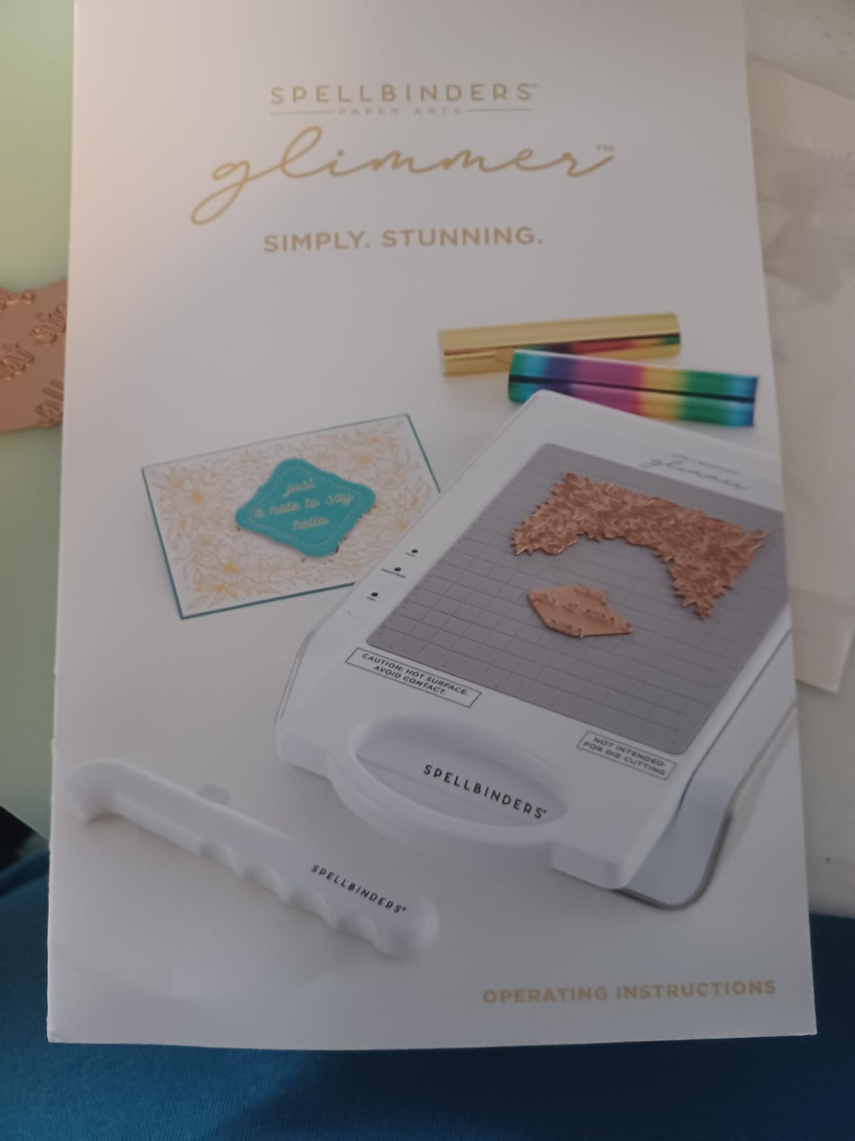 Spellbinders Glimmer Hot Foil System - New & Improved - GLS-005 - Platinum customer photo 2