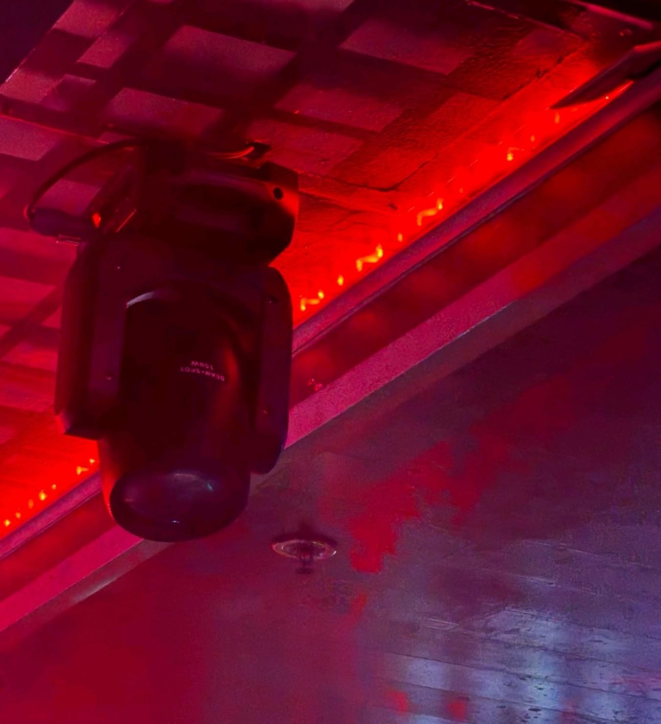 Moving Head Light 150W Stage Lights 8 Gobos 8 Colors 12 Channels Beam Spotlights 18-Face Prism DMX 512 with Sound-Activated for Party Event Wedding DJ Lighting (2) customer photo 1