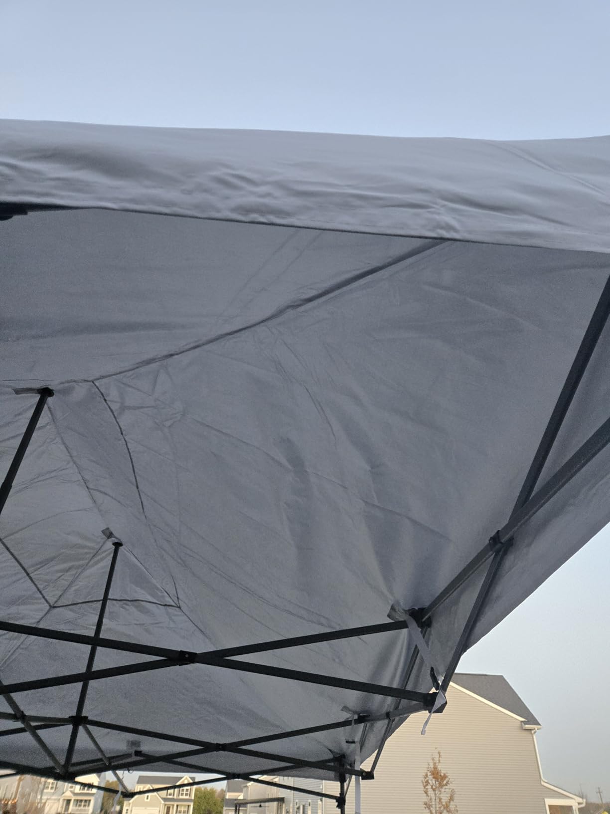 Sophia & William Party Tent 20x40 ft, Outdoor Canopy Heavy Duty, Large Waterproof Patio Event Wedding Tent White with Sidewalls customer photo 2