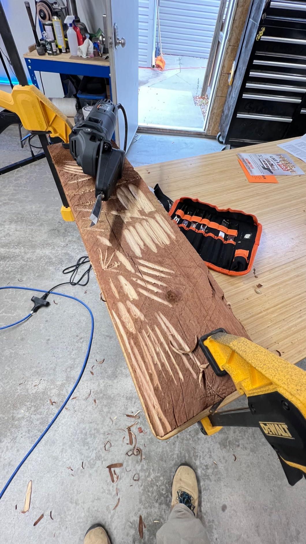 ARBORTECH Power Chisel Kit | Electric Chisel for Carving Wood with 7 Wood Chisels | PCH.FG.900.20 customer photo 1